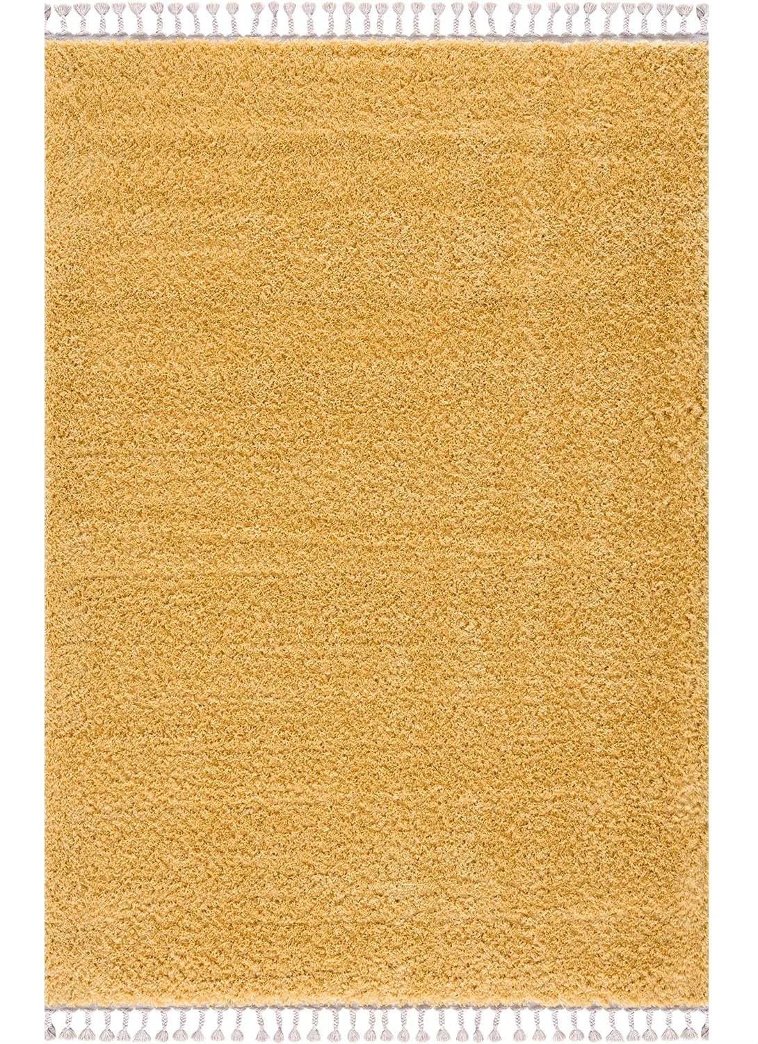 Tapis à poils longs - Cudillero (jaune)