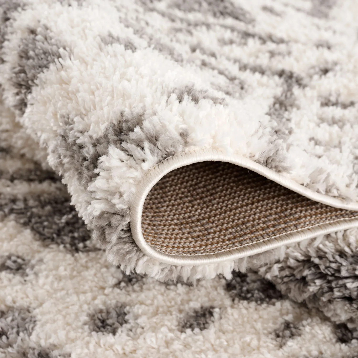 Tapis à poils longs - Imbabura (beige)