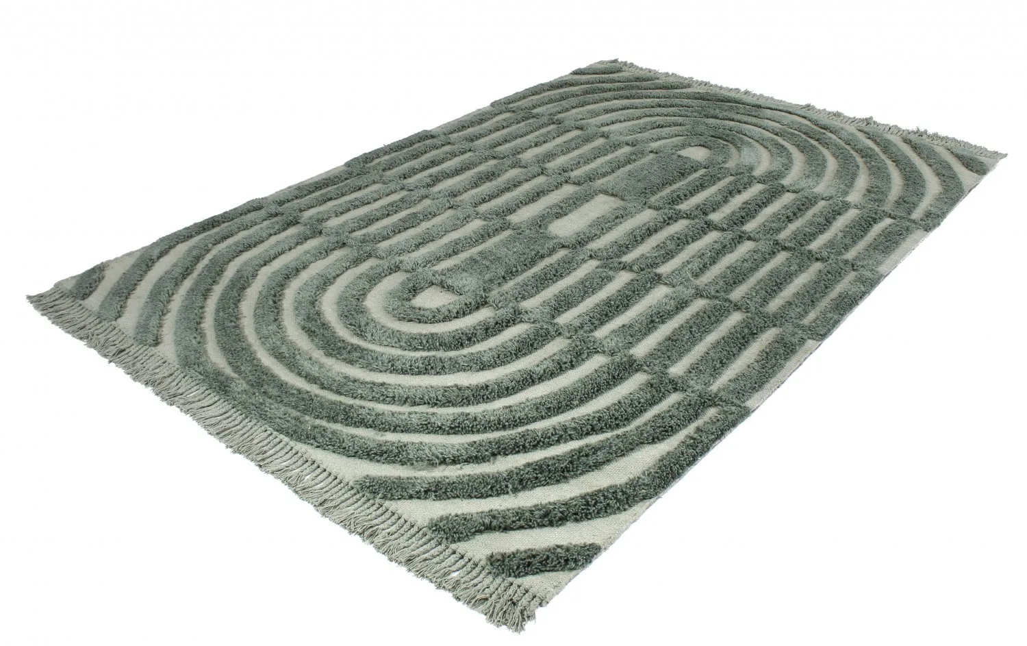 Tapis en laine - Rome (vert)