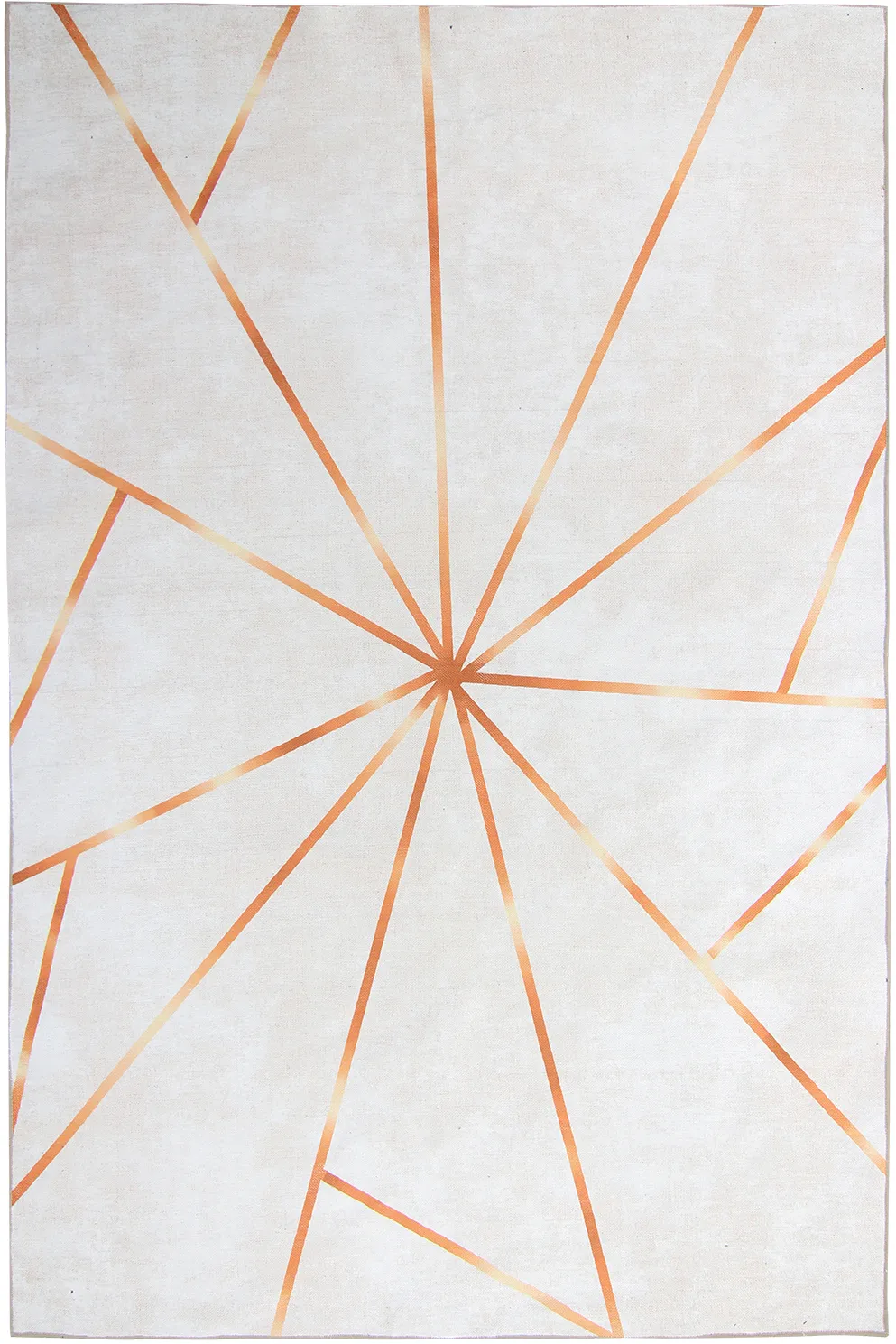 Tapis Wilton - Bellizzi (blanc cassé/orange)
