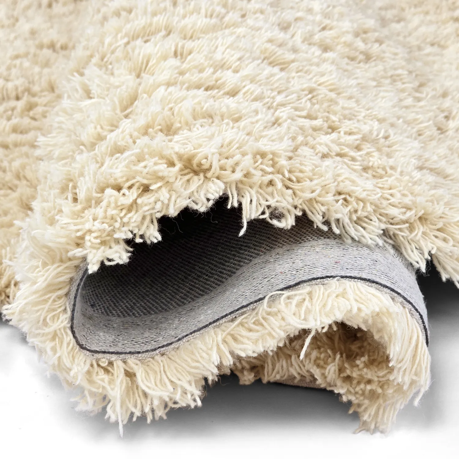 Tapis rond - Aliste Wool Shaggy (alabaster gleam)