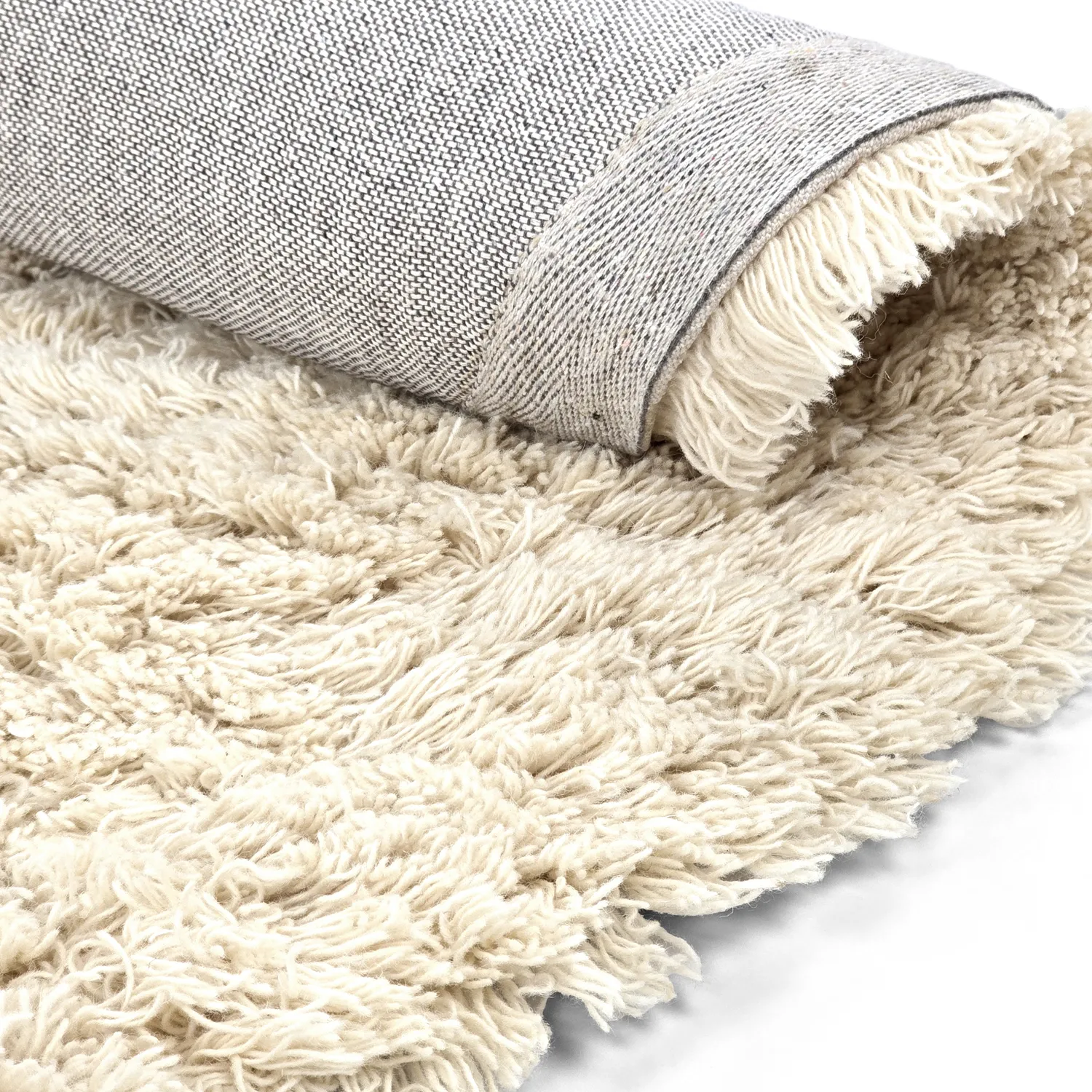 Tapis rond - Aliste Wool Shaggy (alabaster gleam)