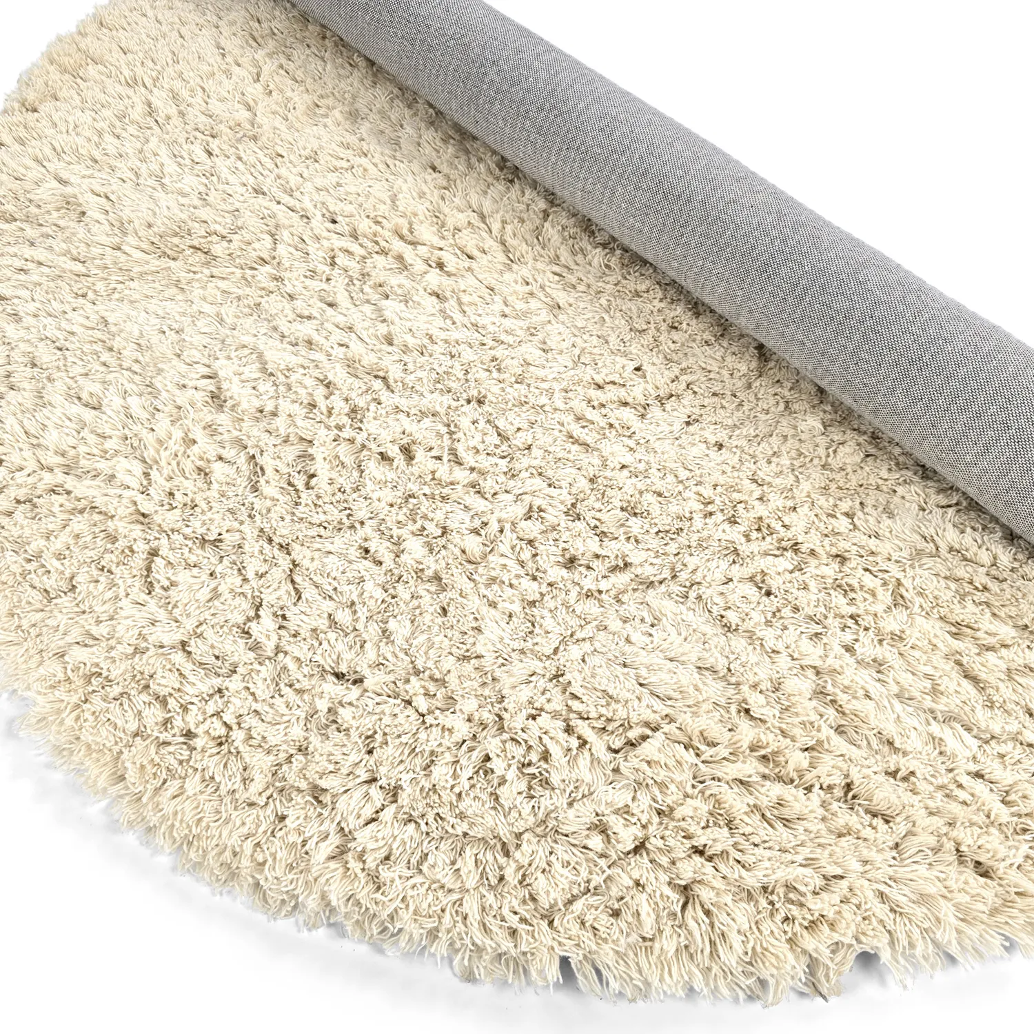 Tapis rond - Aliste Wool Shaggy (alabaster gleam)