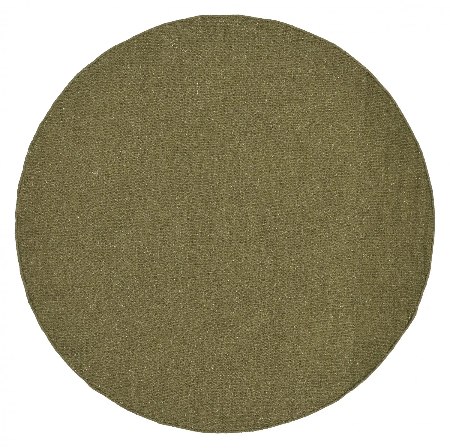 Tapis rond - Hamilton (vert mousse)
