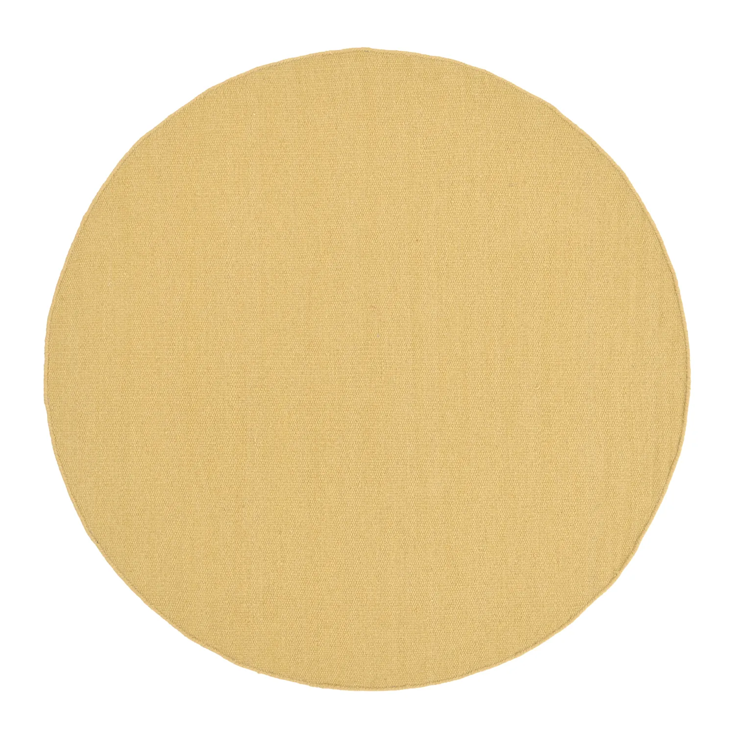 Tapis rond - Hamilton (moutarde)