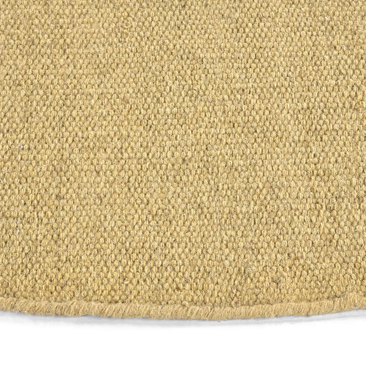 Tapis rond - Hamilton (moutarde)