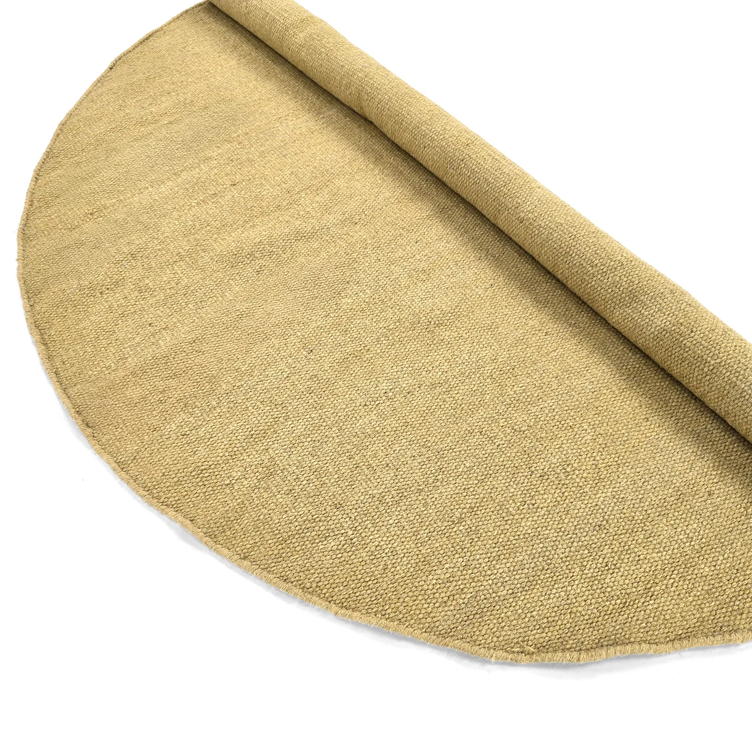 Tapis rond - Hamilton (moutarde)