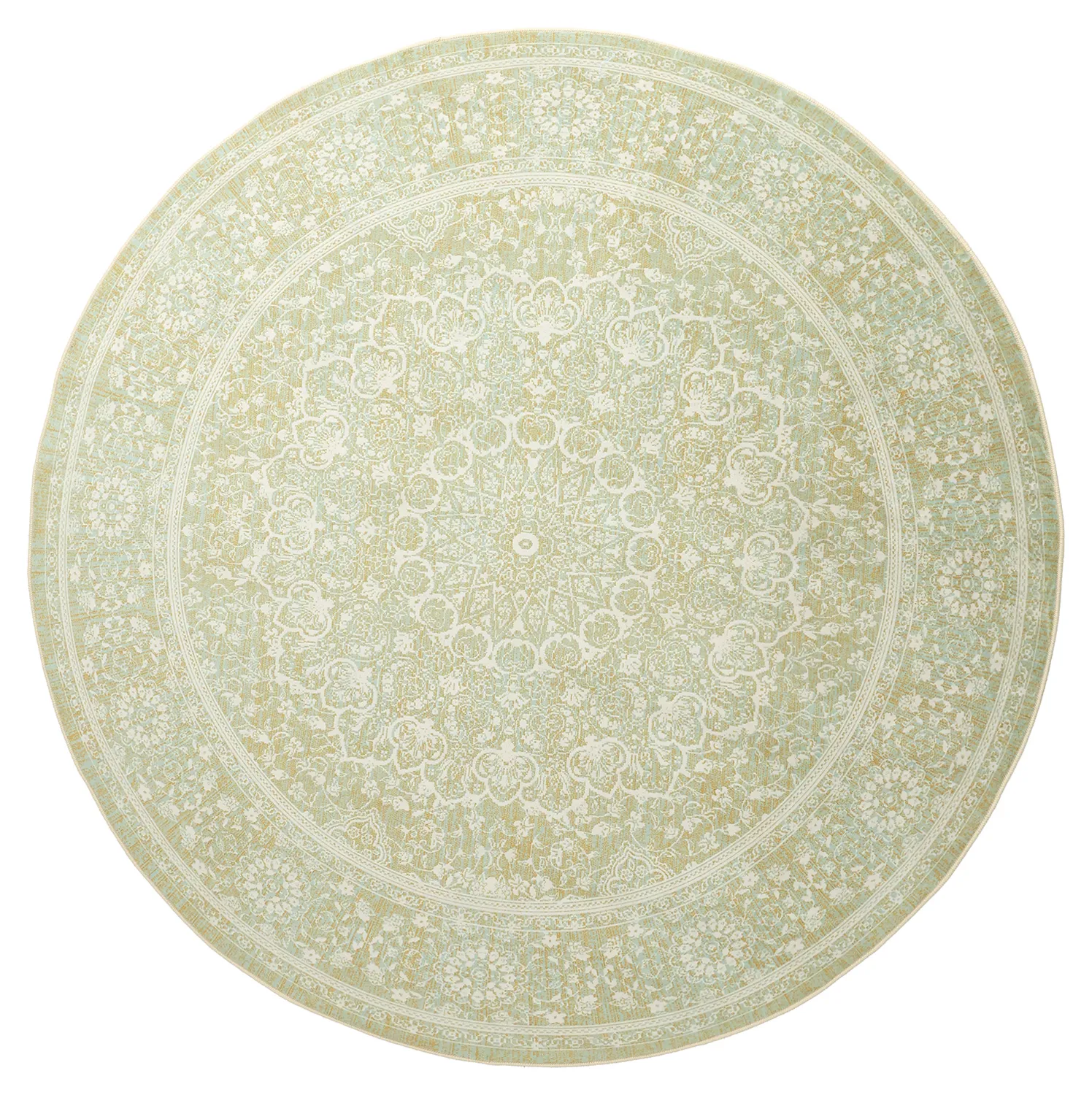 Tapis rond - Vivian (beige)