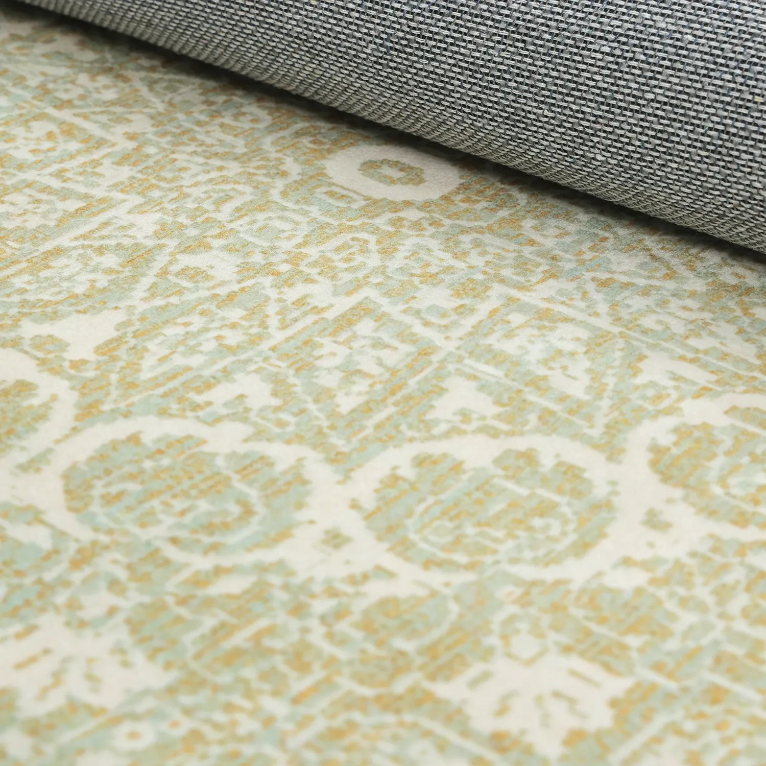Tapis rond - Vivian (beige)