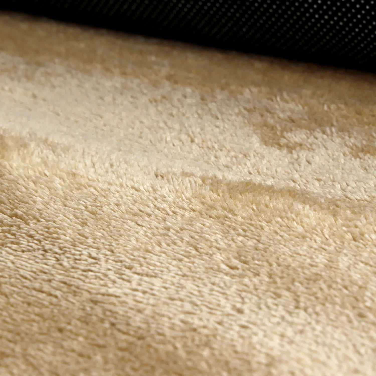 Tapis rond - Aranga Super Soft Fur (beige foncé)