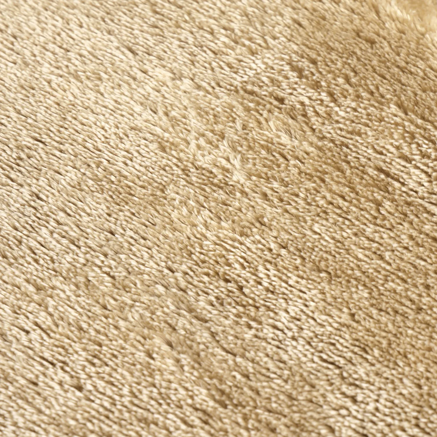 Tapis rond - Aranga Super Soft Fur (beige foncé)