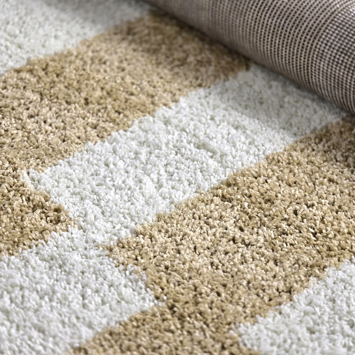 Tapis ronds - Tamri (beige/blanc)