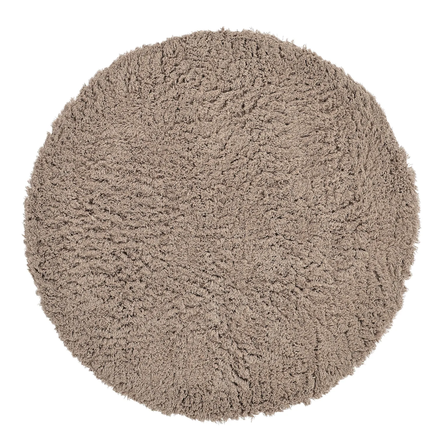 Tapis rond - Aliste Wool Shaggy (marron)