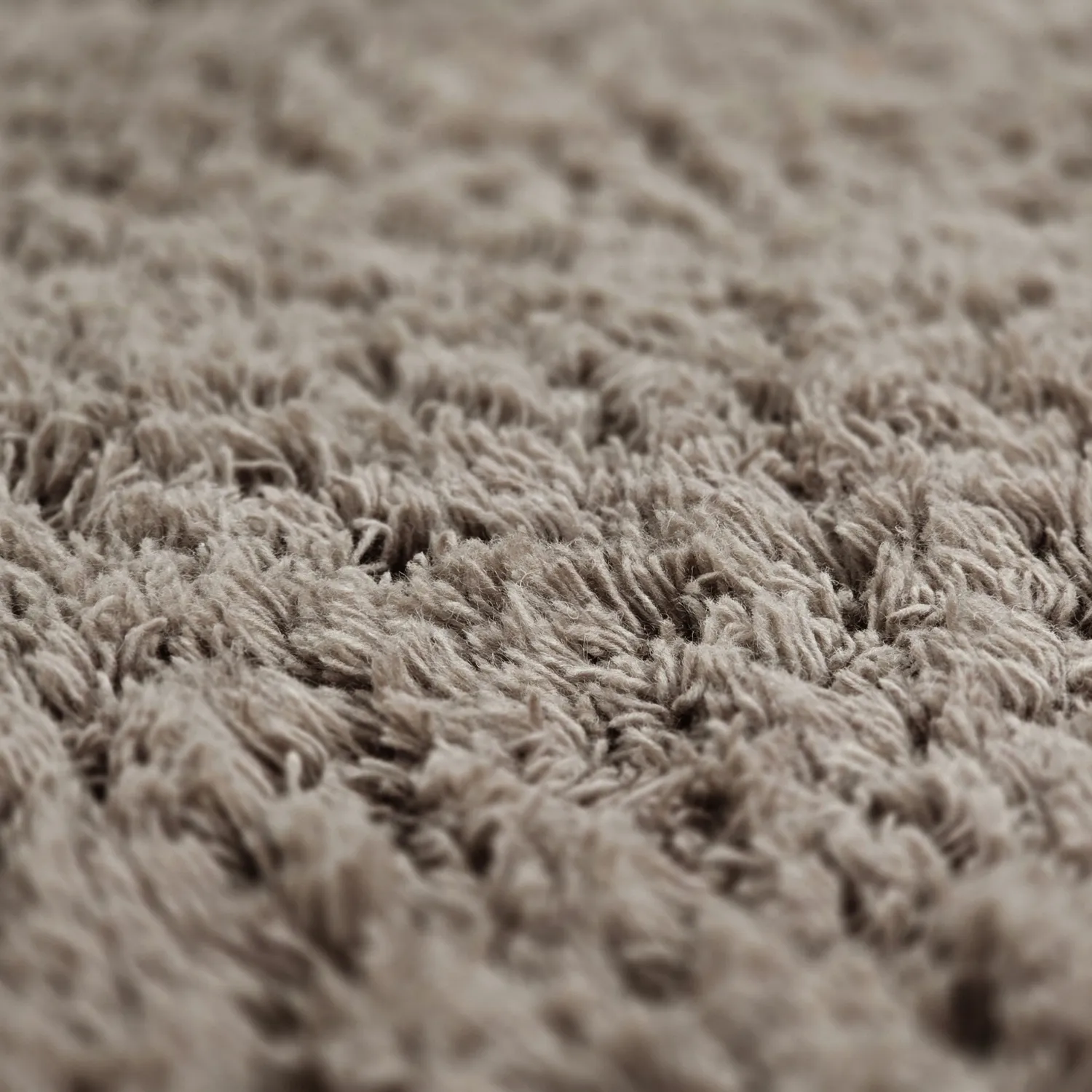 Tapis rond - Aliste Wool Shaggy (marron)
