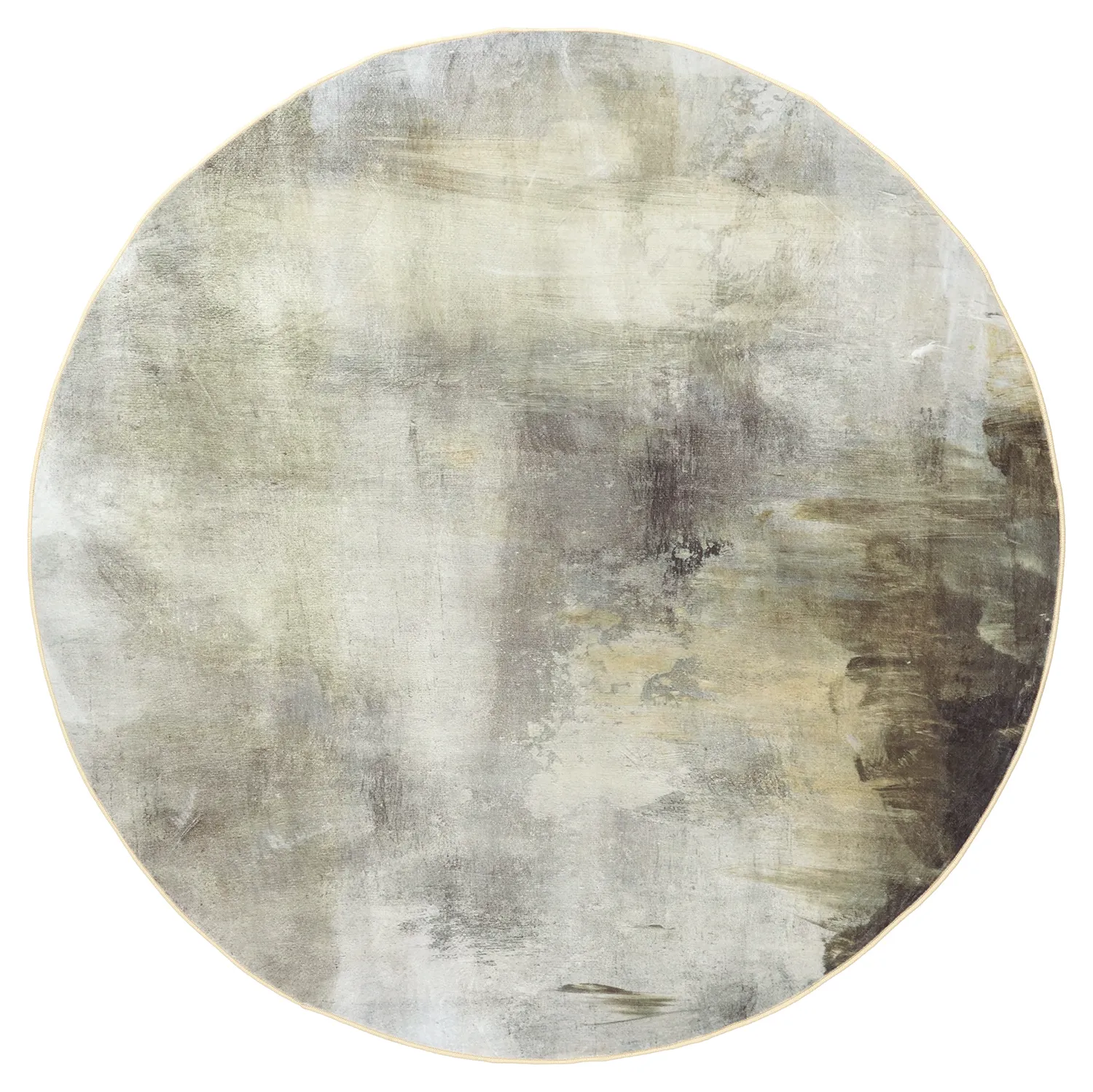 Tapis rond - Cadiz (beige)
