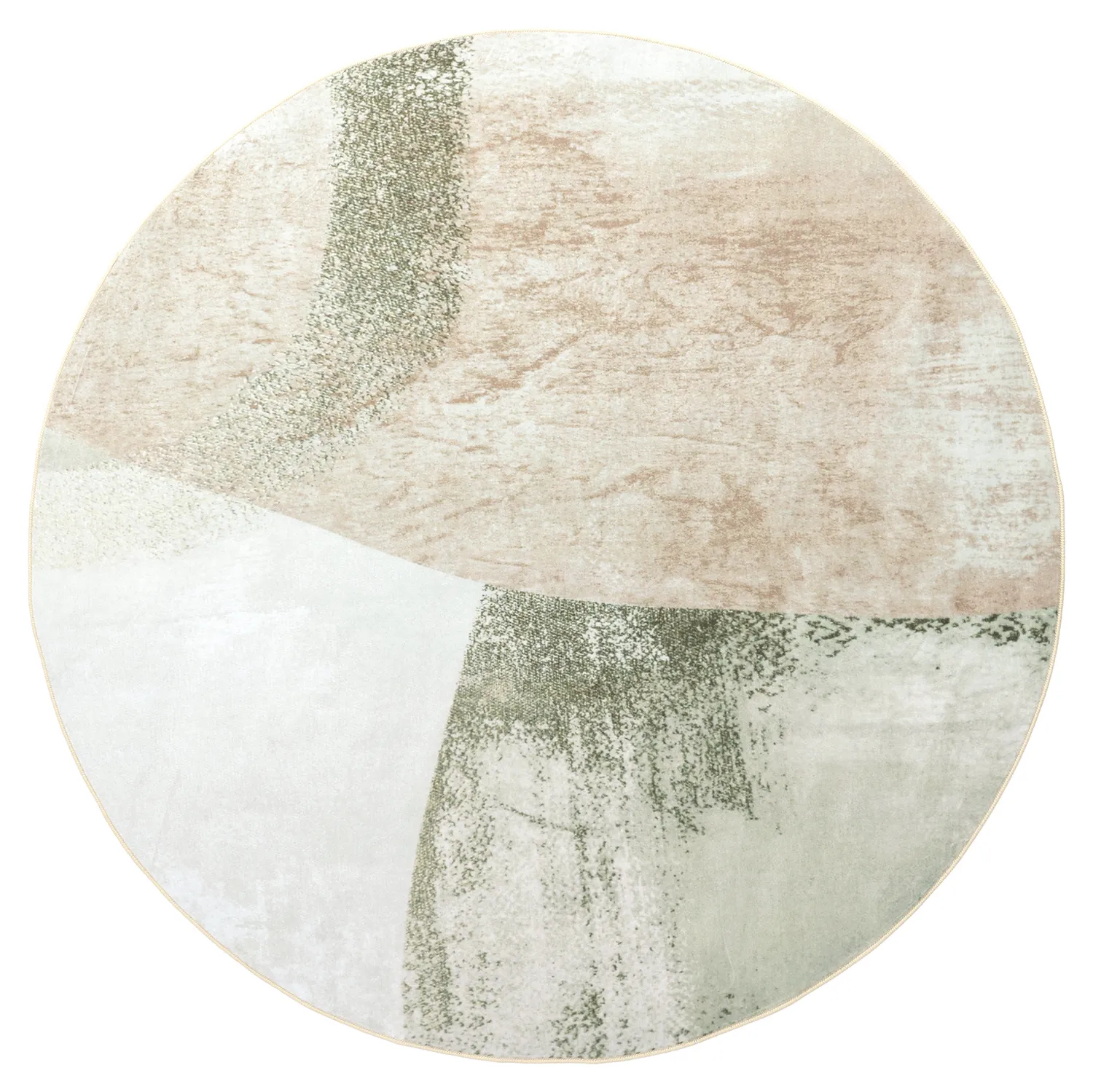 Tapis rond - Fia (rose/multi)