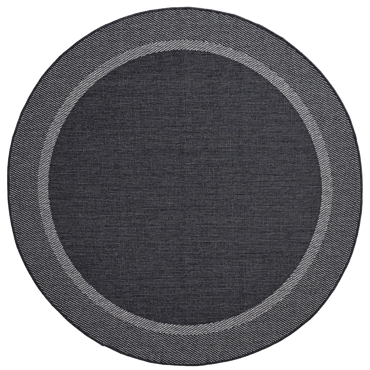 Tapis rond - Indoor/Outdoor Alta (anthracite)