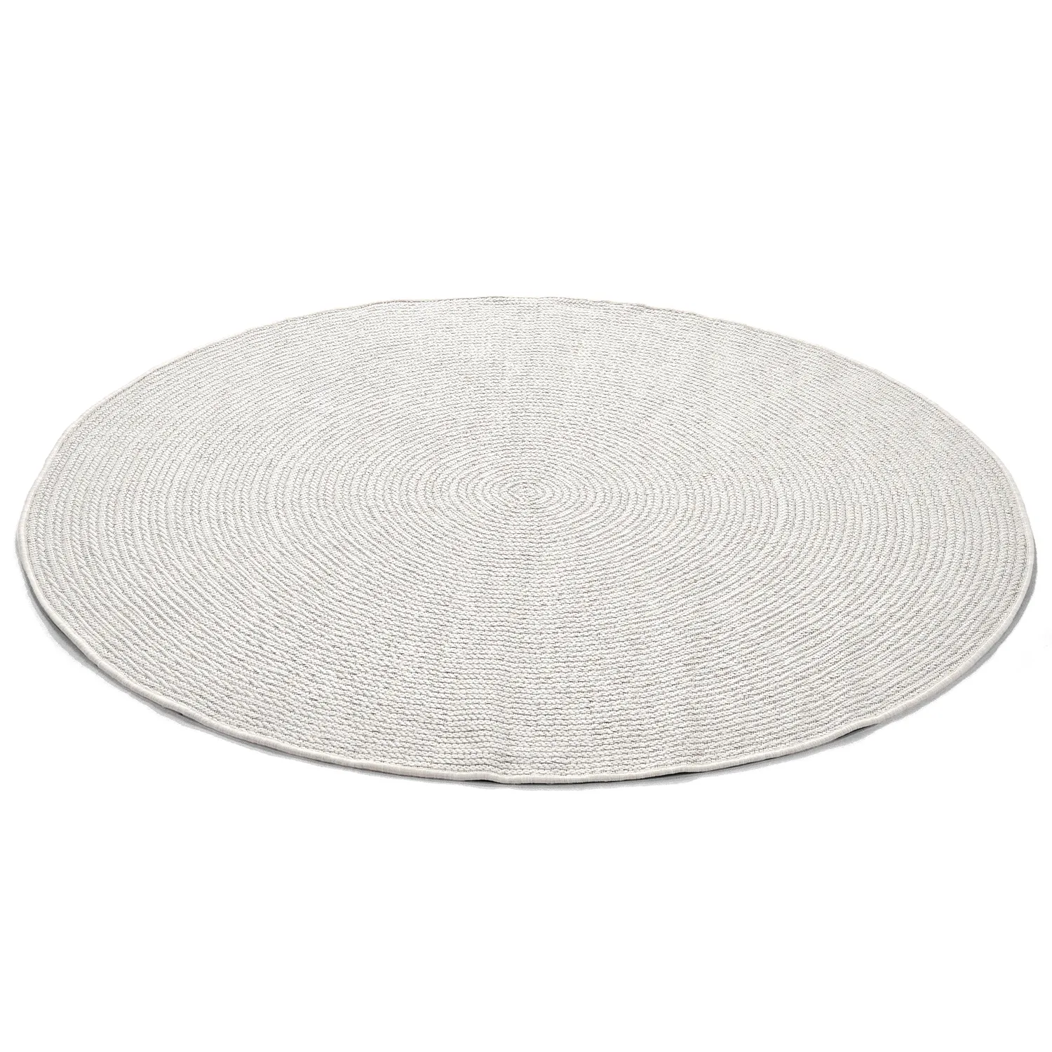 Tapis rond - Intérieur/Extérieur Arlo (blanc cassé)