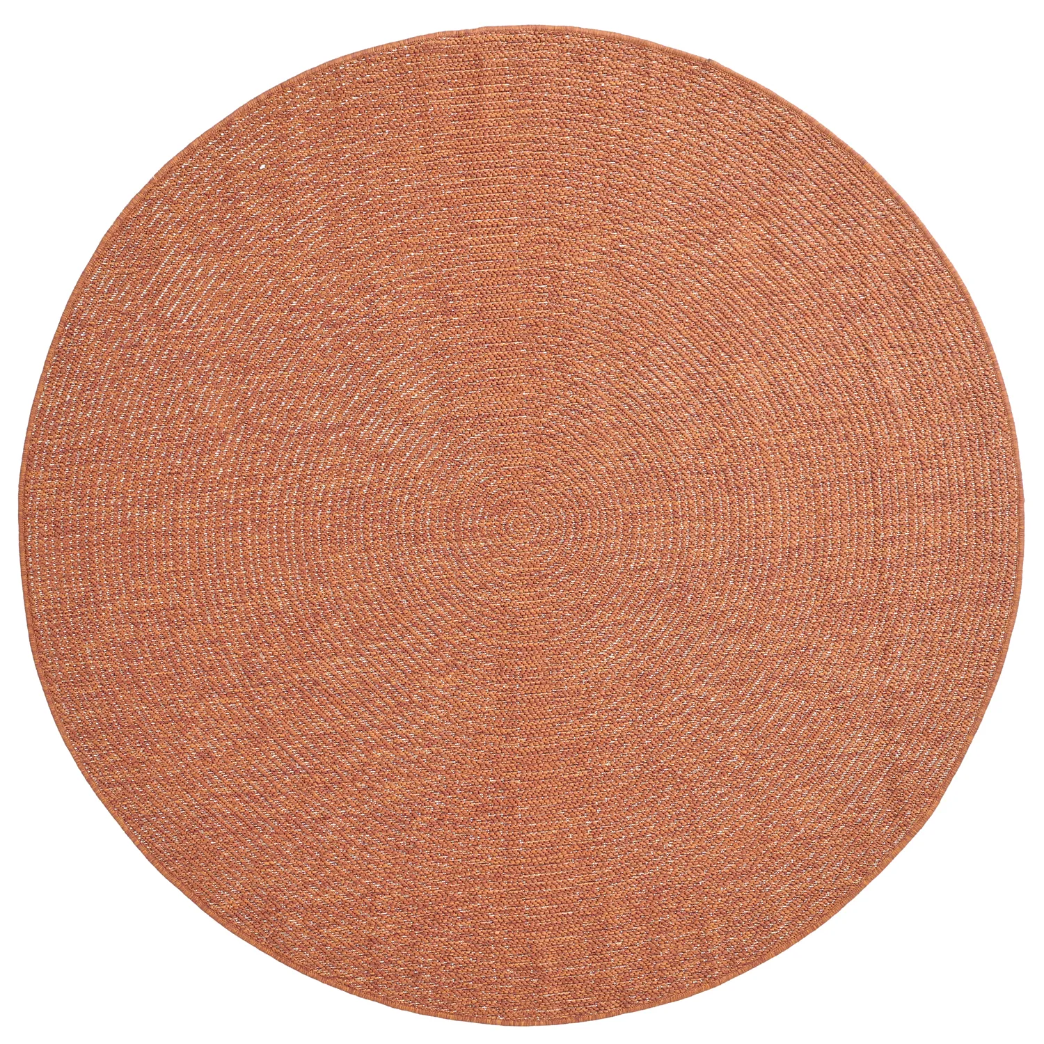 Tapis rond - Intérieur/Extérieur Arlo (orange)