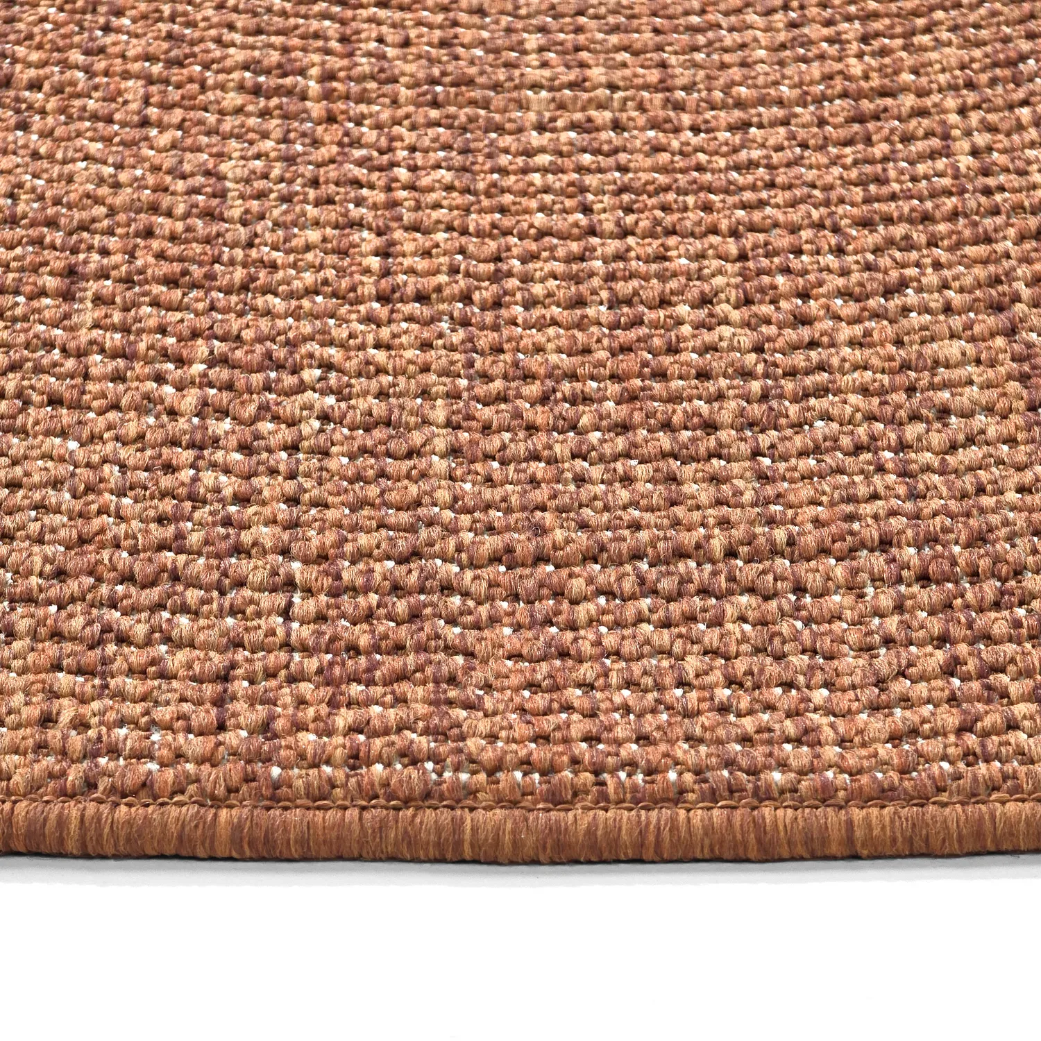 Tapis rond - Intérieur/Extérieur Arlo (orange)