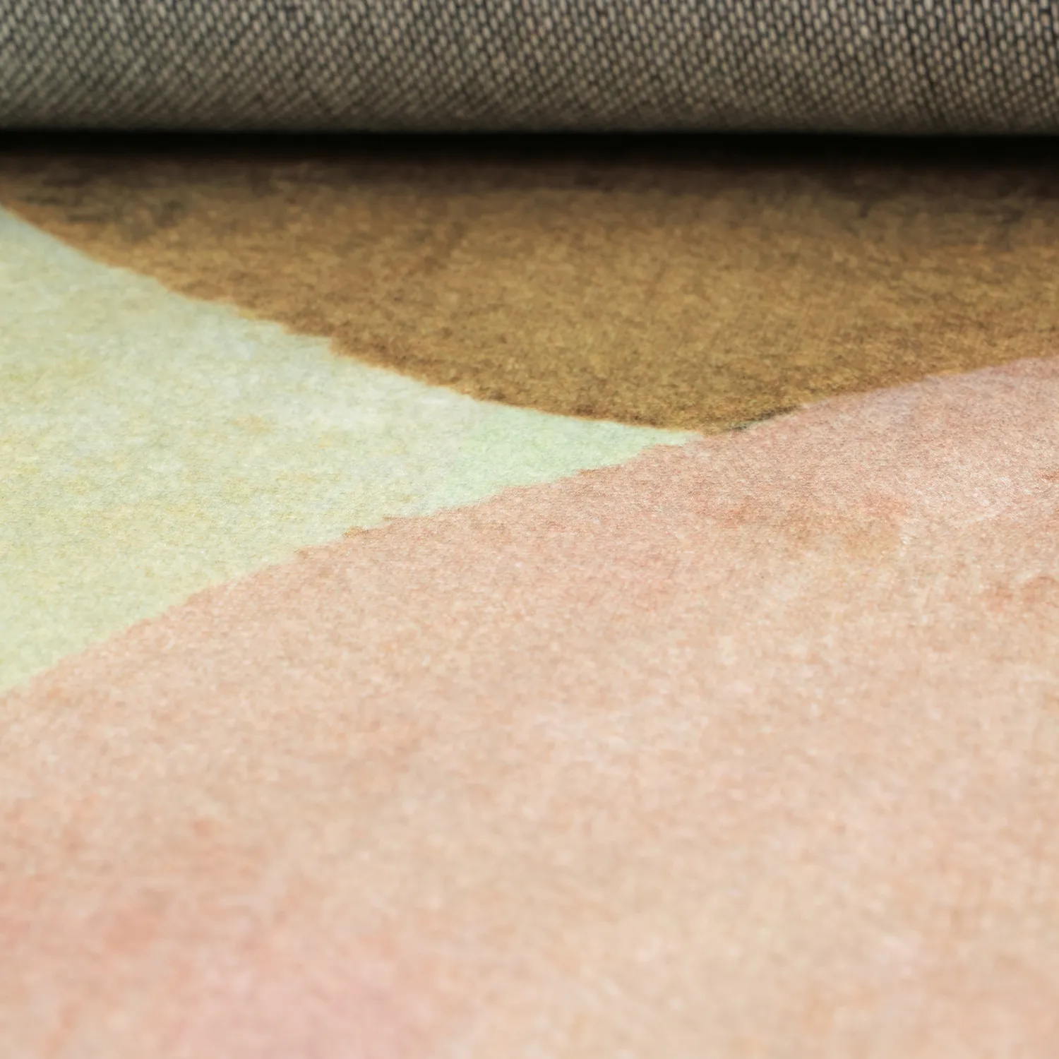 Tapis rond - Lazio (beige/rose)