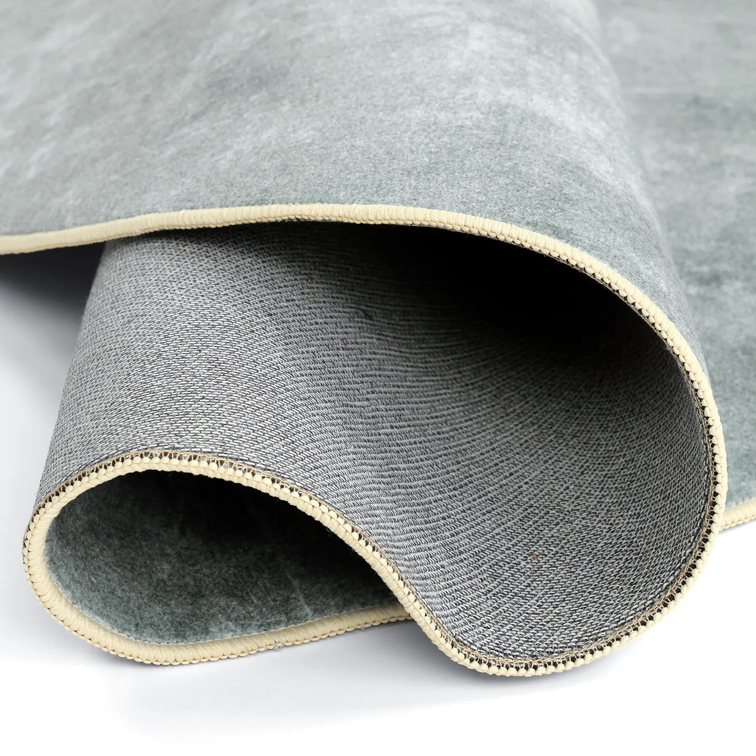 Tapis rond - Lynton (gris)