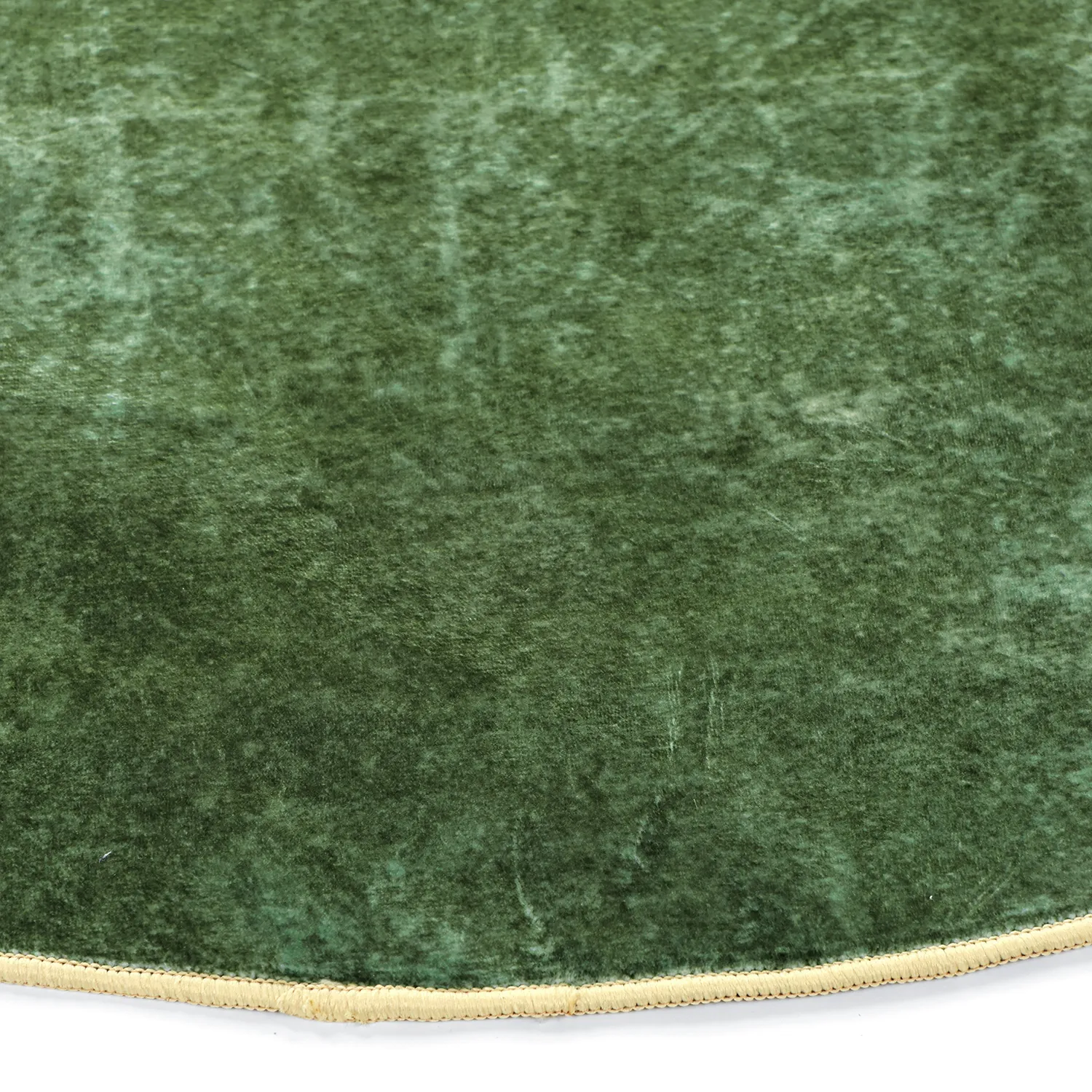 Tapis rond - Lynton (vert)