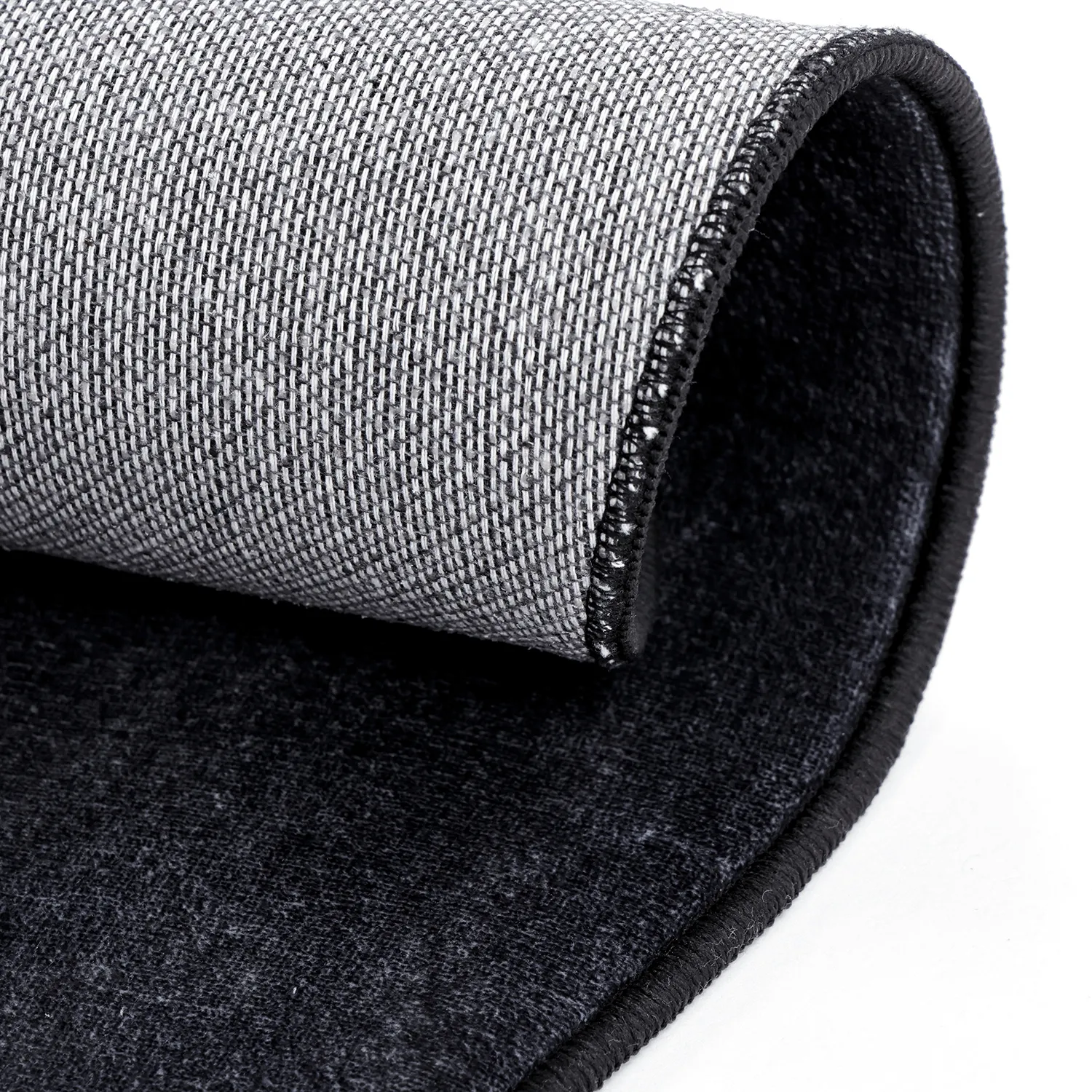 Tapis rond - Lynton (noir)