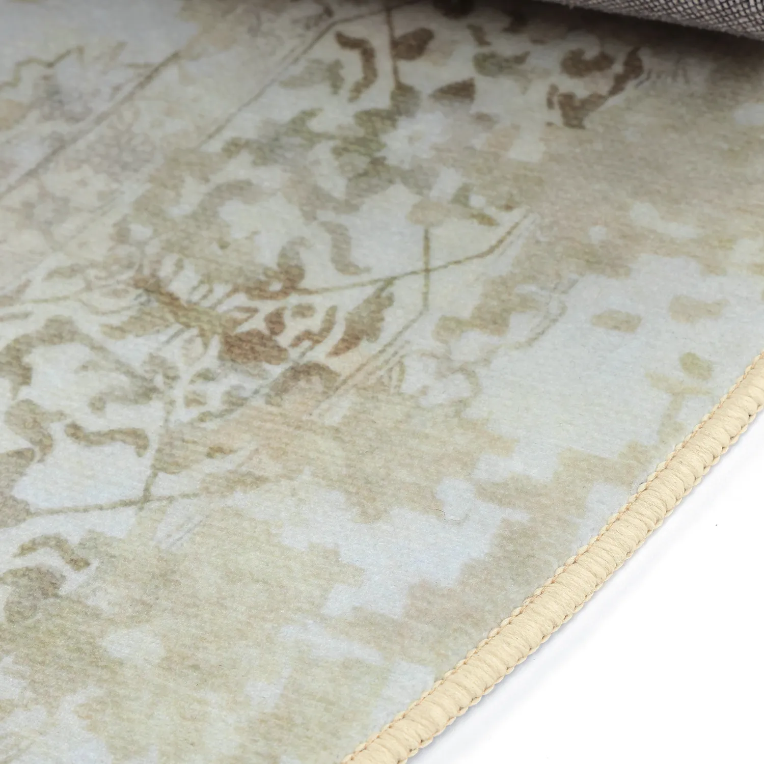 Tapis rond - Mateur (beige)
