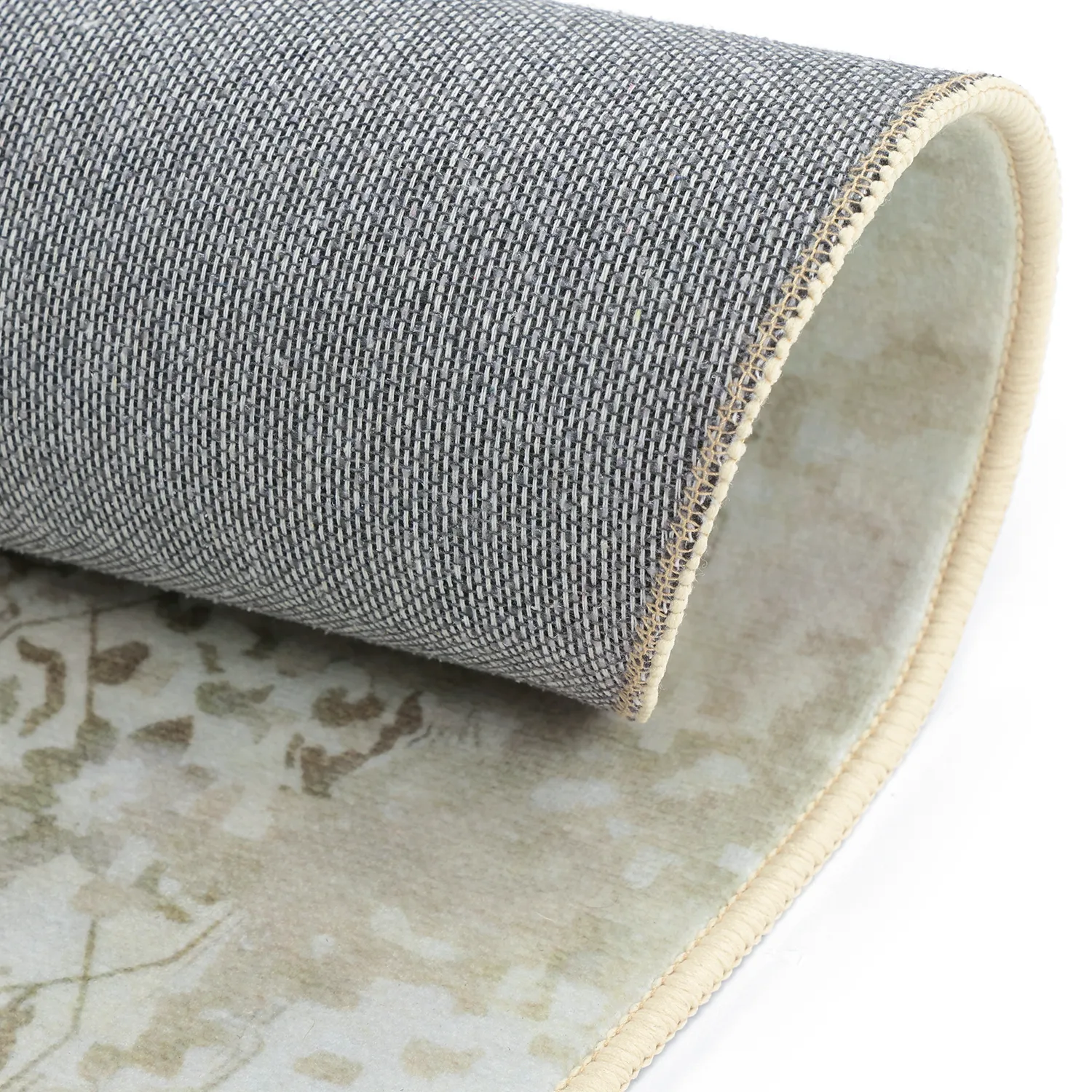 Tapis rond - Mateur (beige)