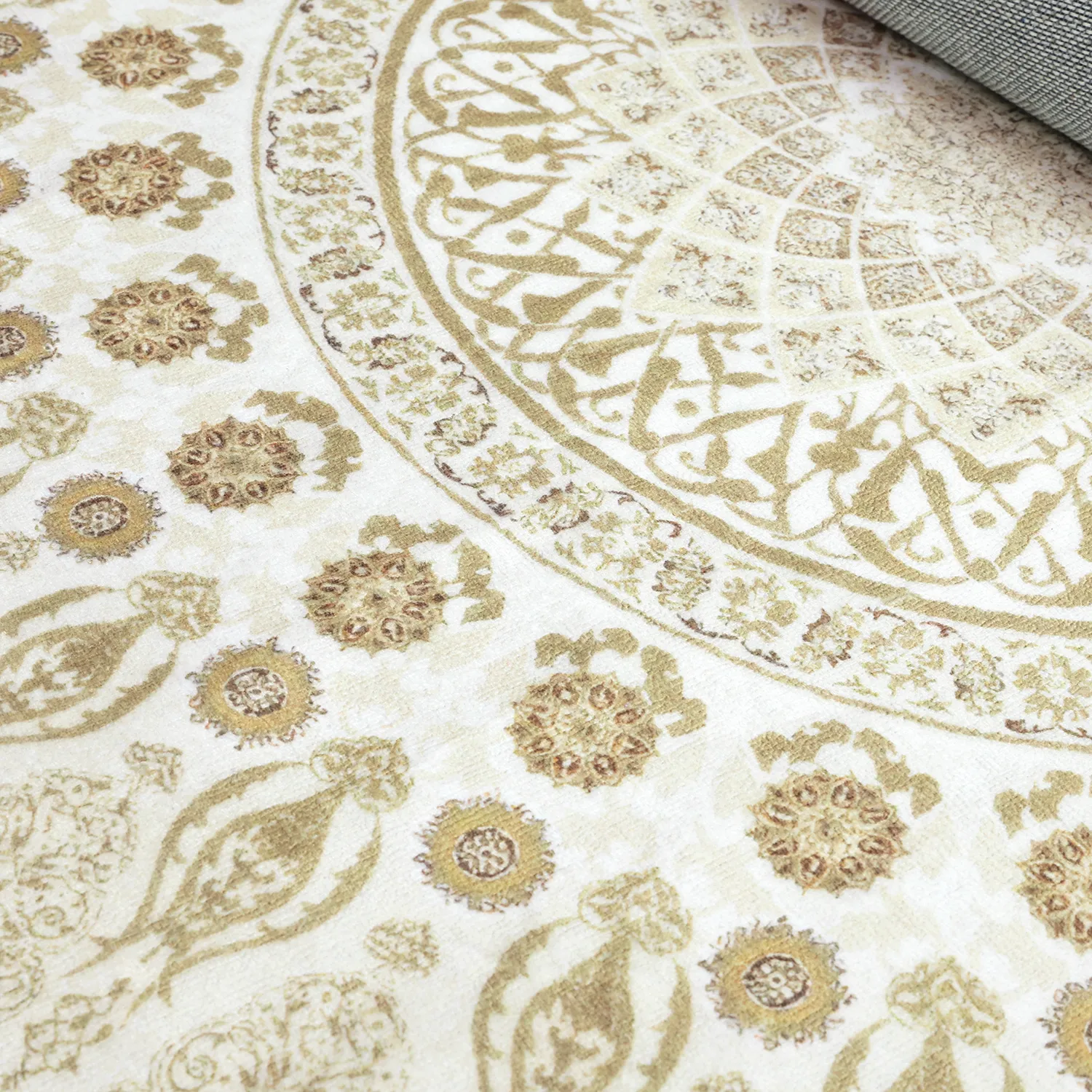Tapis rond - Sandrigo (beige)