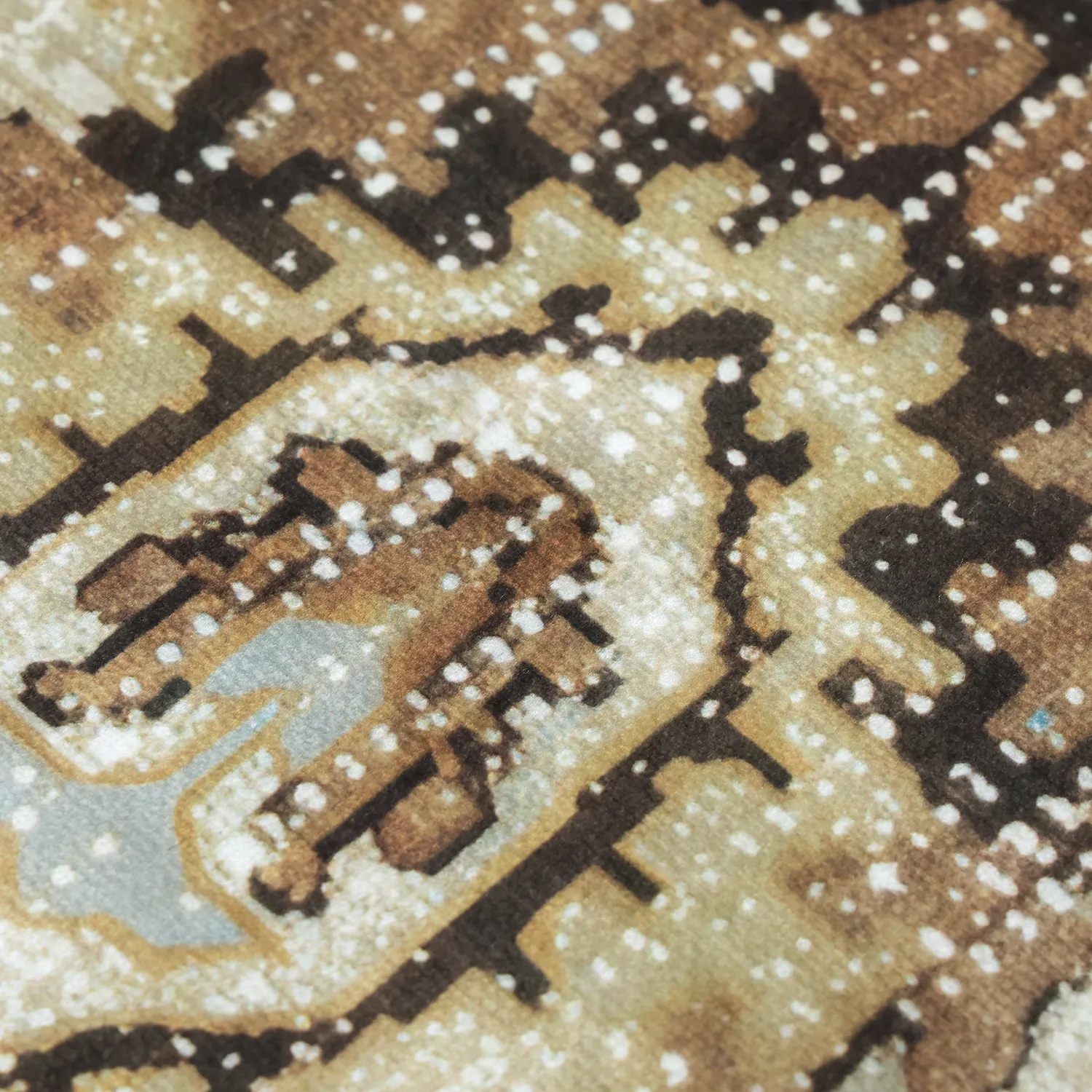 Tapis rond - Siliana (beige)