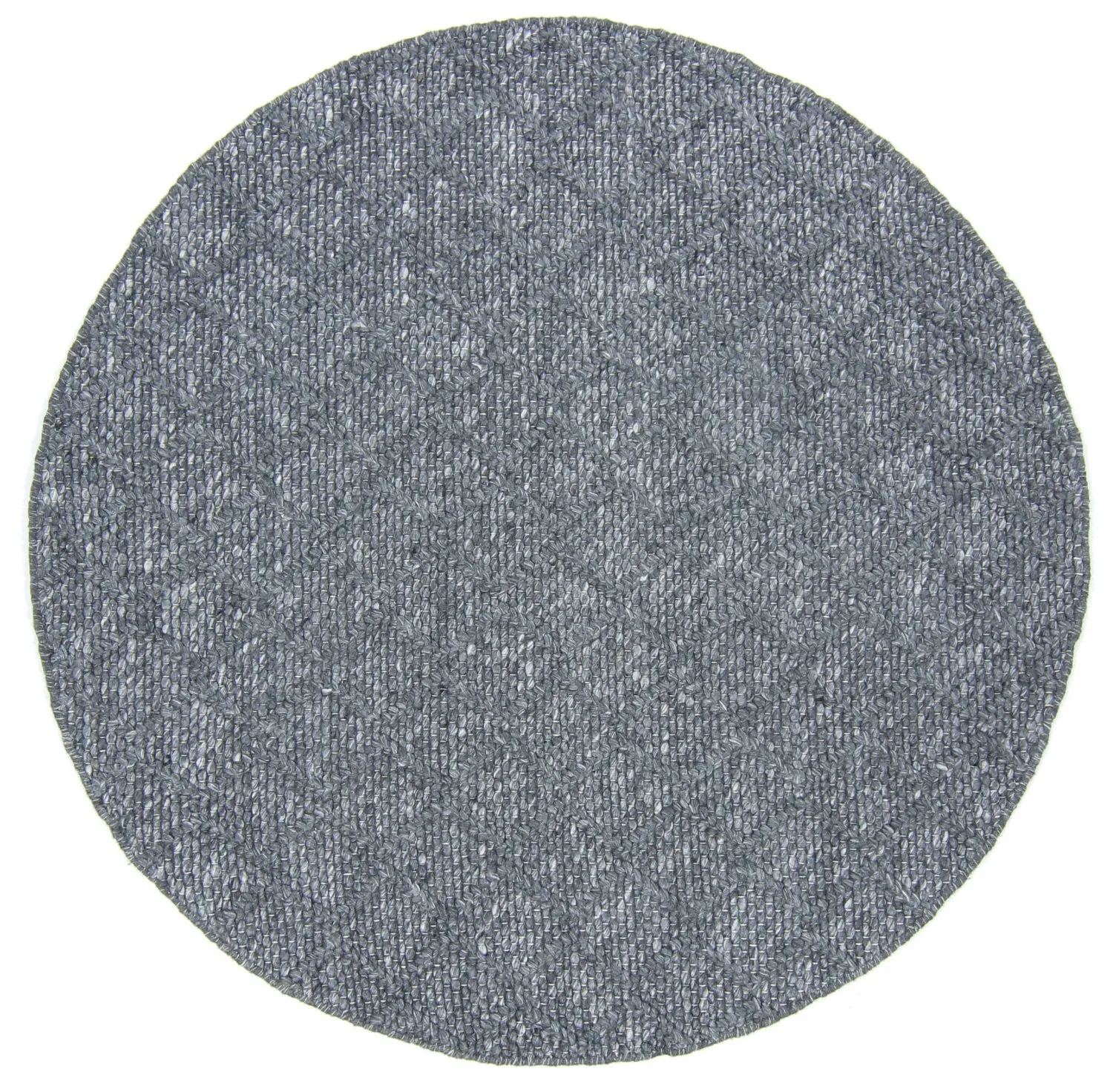 Tapis rond - Rut (gris foncé)