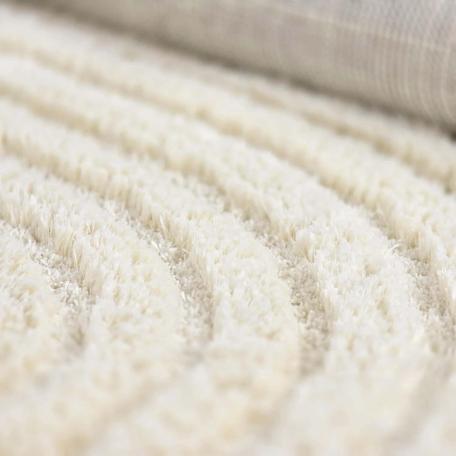 Tapis ronds - Evora (blanc cassé)