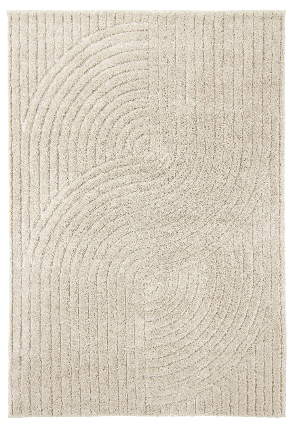 Tapis à poils longs - Wendy (beige)