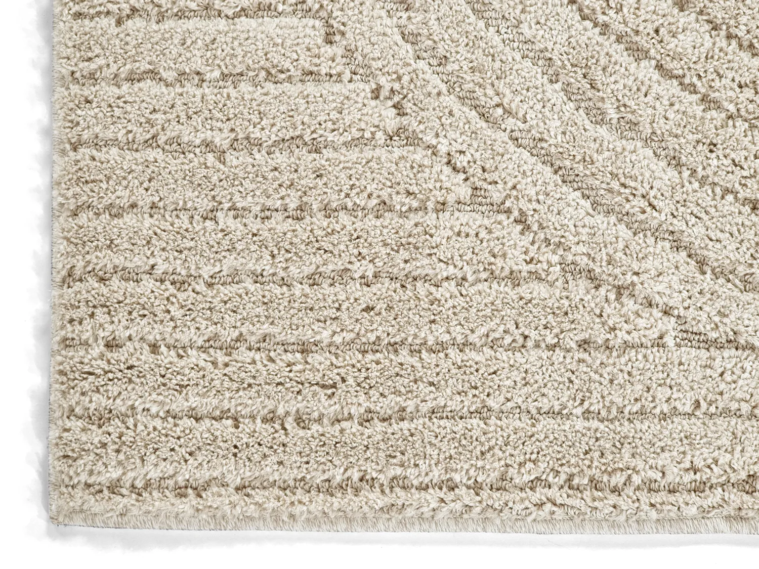 Tapis à poils longs - Wendy (beige)