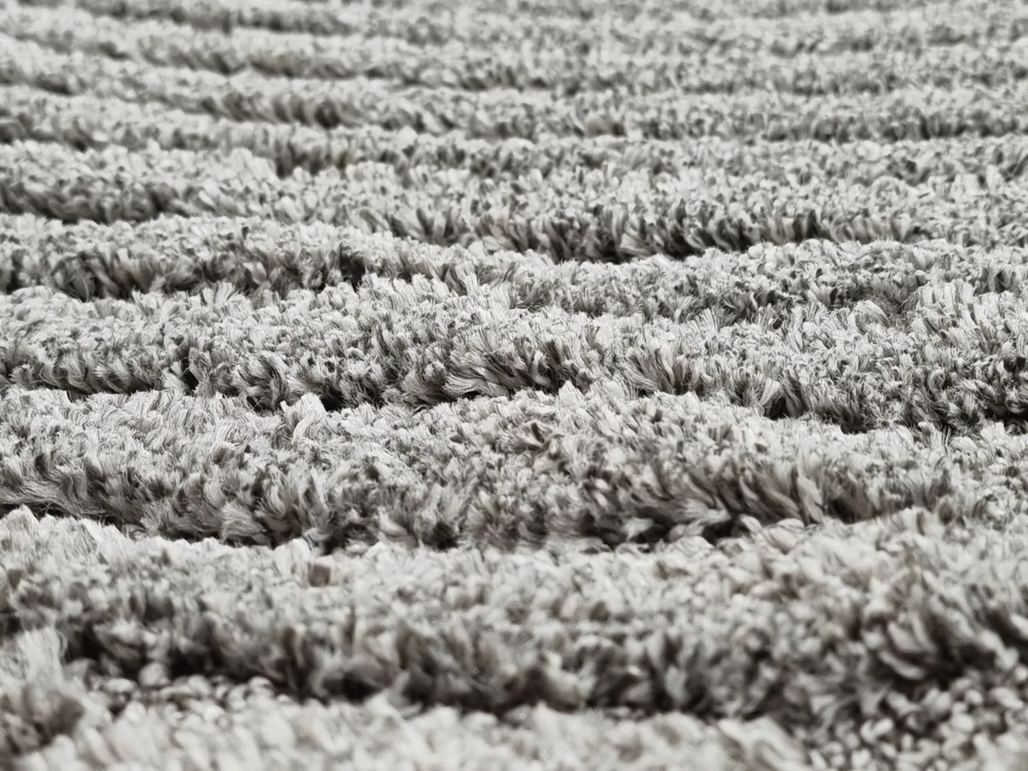 Tapis à poils longs - Wendy (gris)