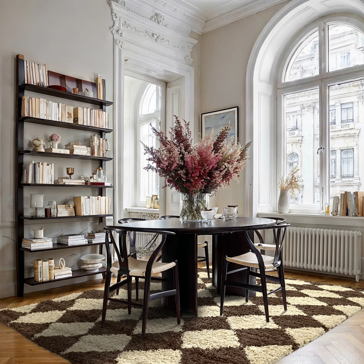 Tapis à poils longs - Albi (marron/beige)