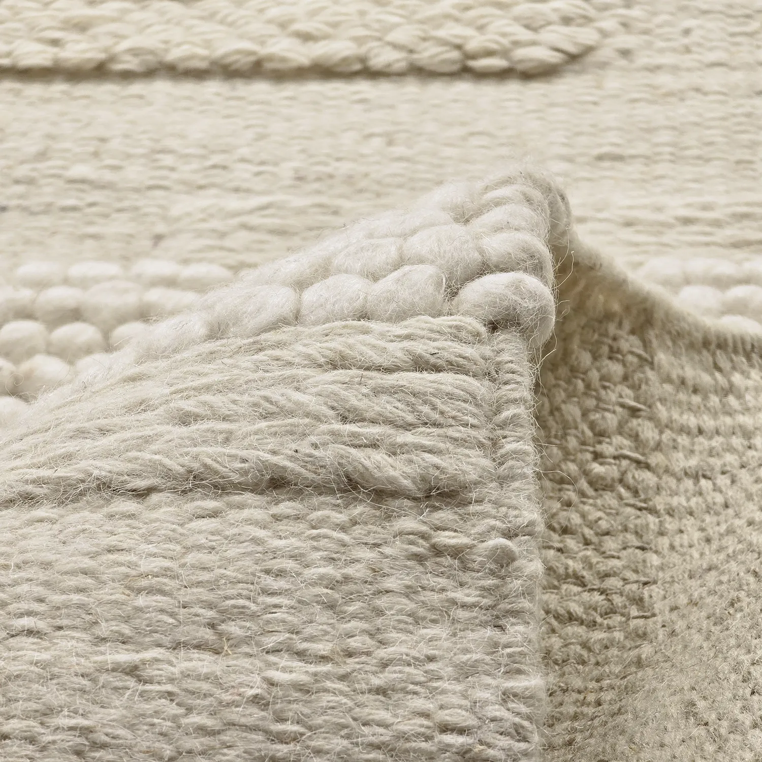 Tapis de laine - Almaty (crème)