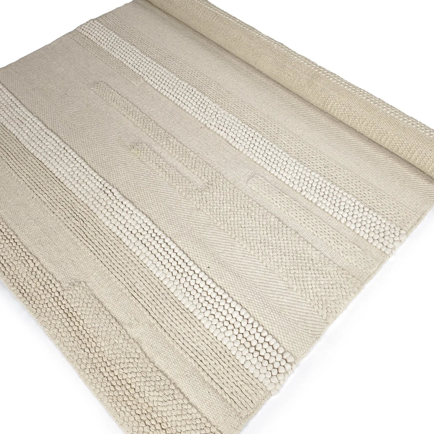Tapis de laine - Almaty (crème)