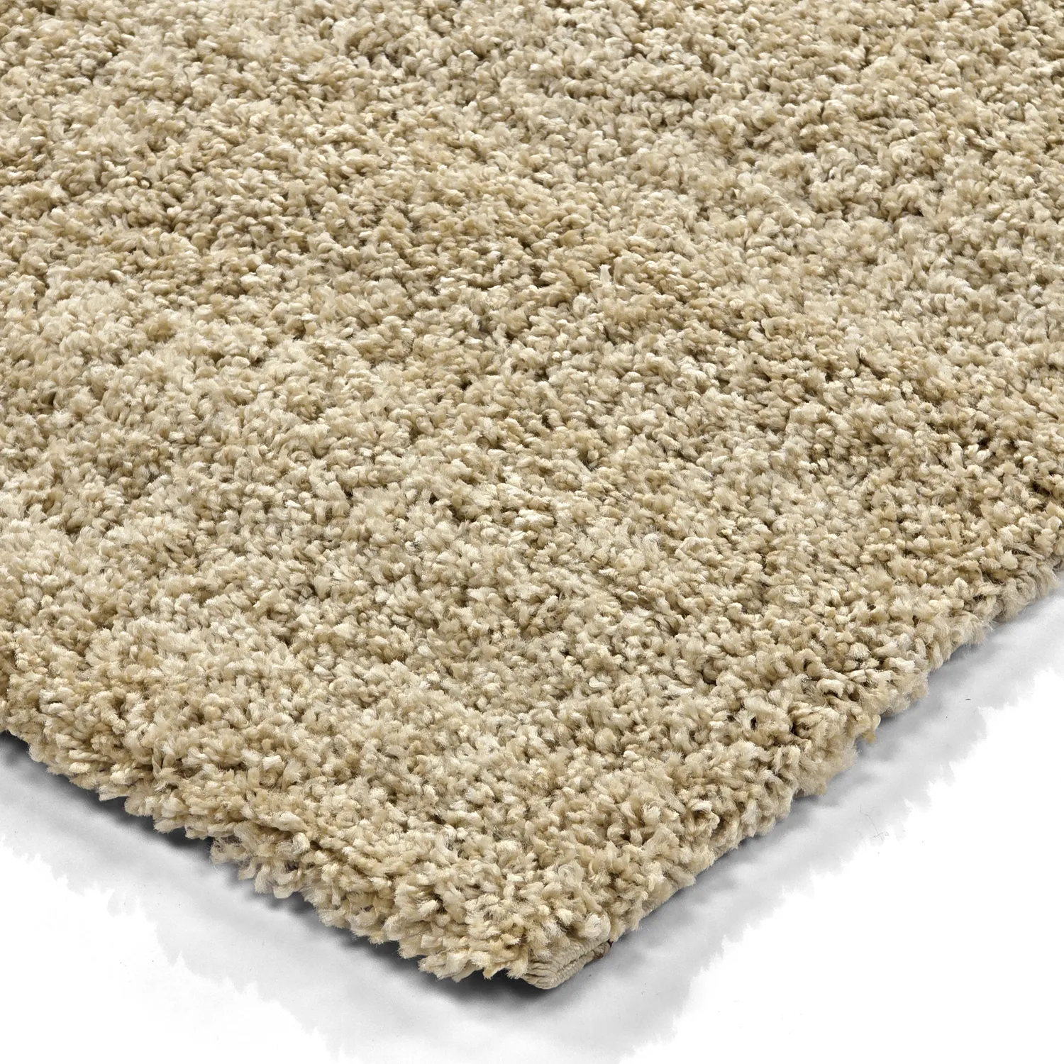 Tapis à poils longs - Alsace (beige/blanc/marron)