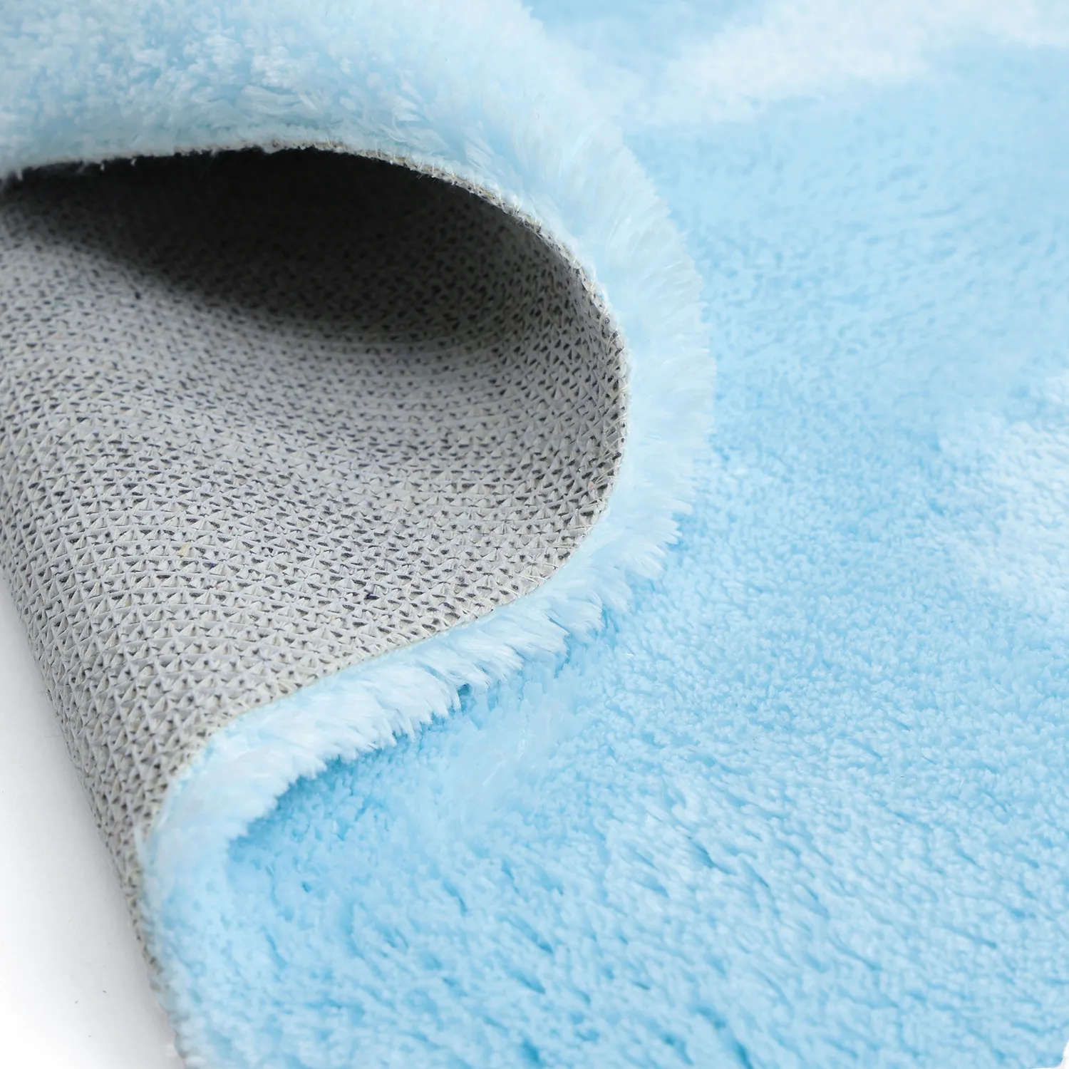 Tapis Enfant - Aranga Super Soft Cat (bleu clair)