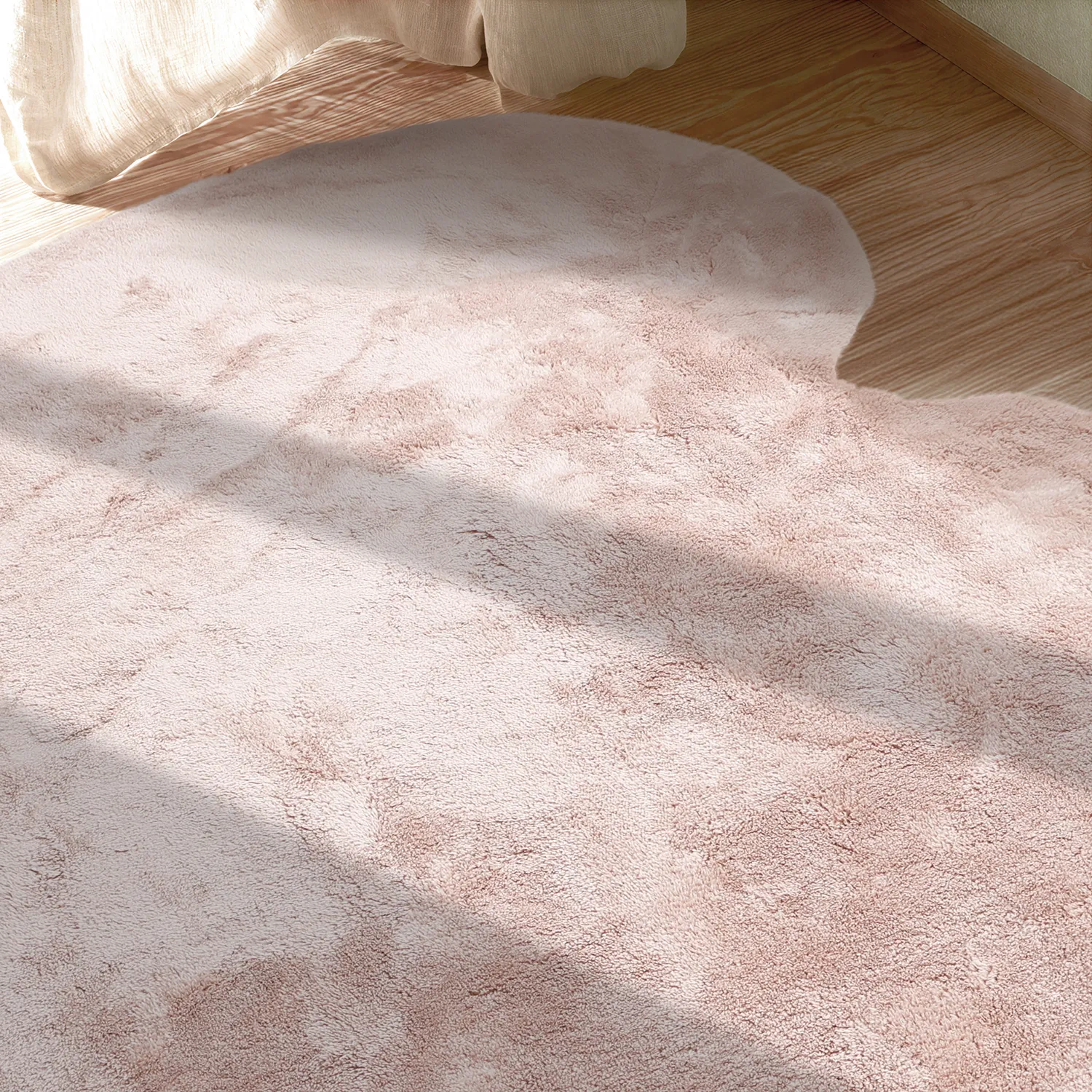 Tapis Enfant - Aranga Super Soft Heart (rose)