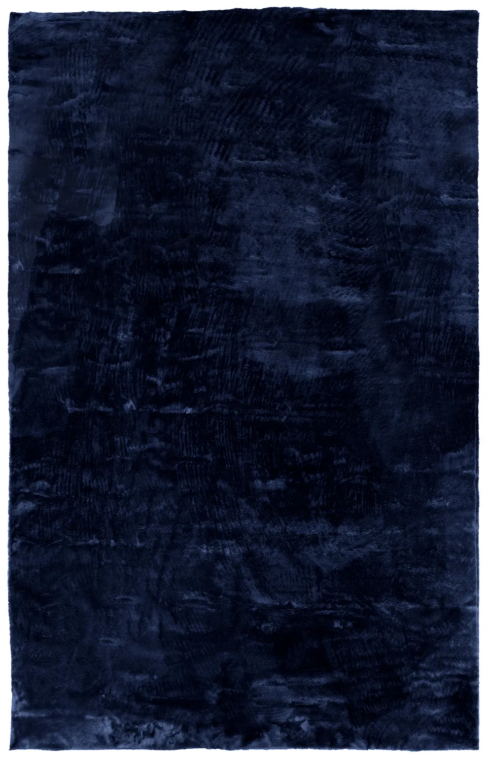 Tapis à poils longs - Aranga Super Soft Fur (bleu foncé)