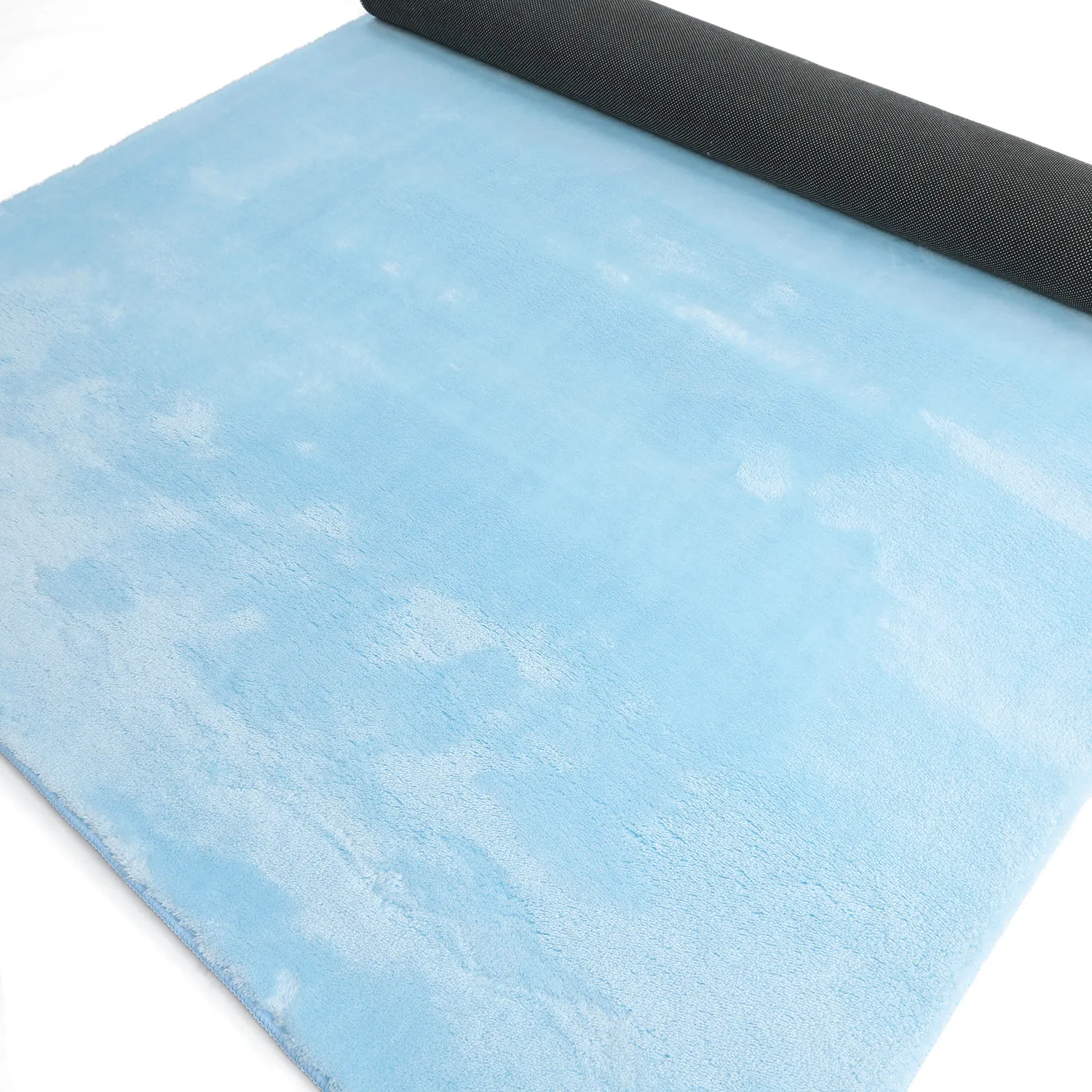 Tapis shaggy - Aranga Super Soft Fur (bleu clair)