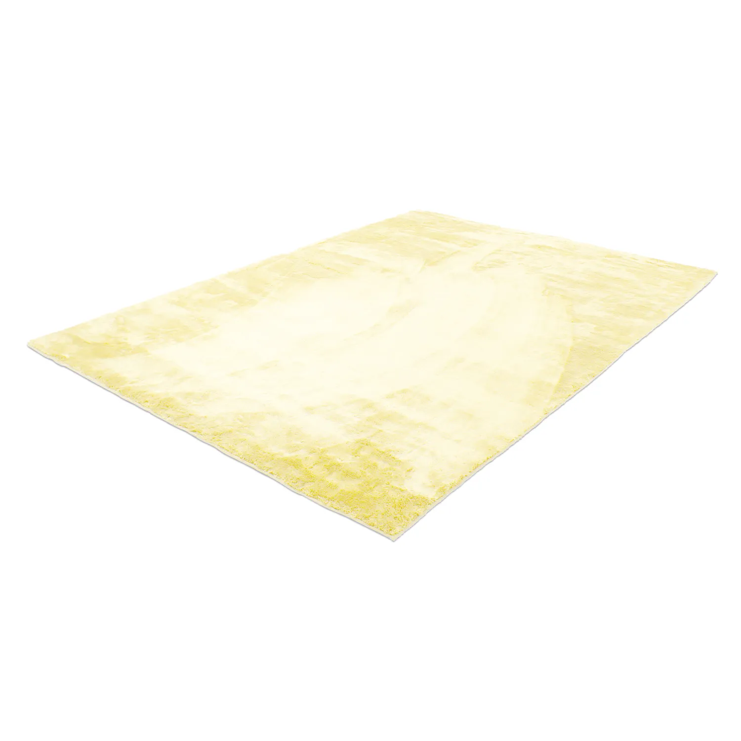 Tapis à poils longs - Aranga Super Soft Fur (jaune clair)