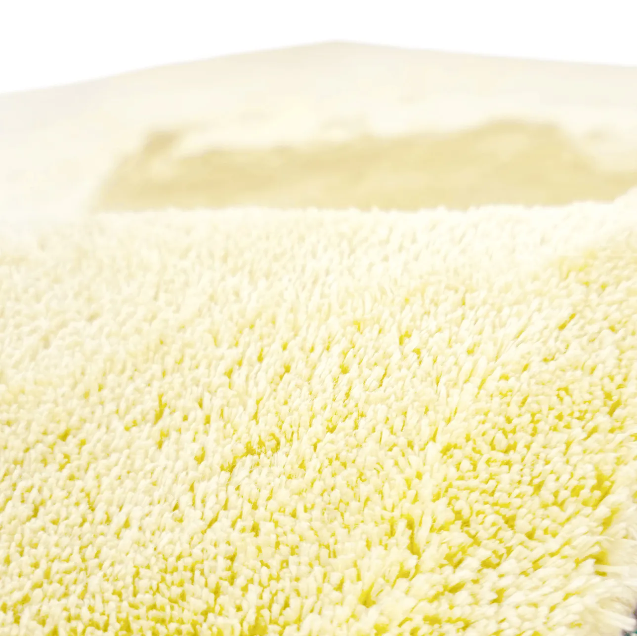 Tapis à poils longs - Aranga Super Soft Fur (jaune clair)