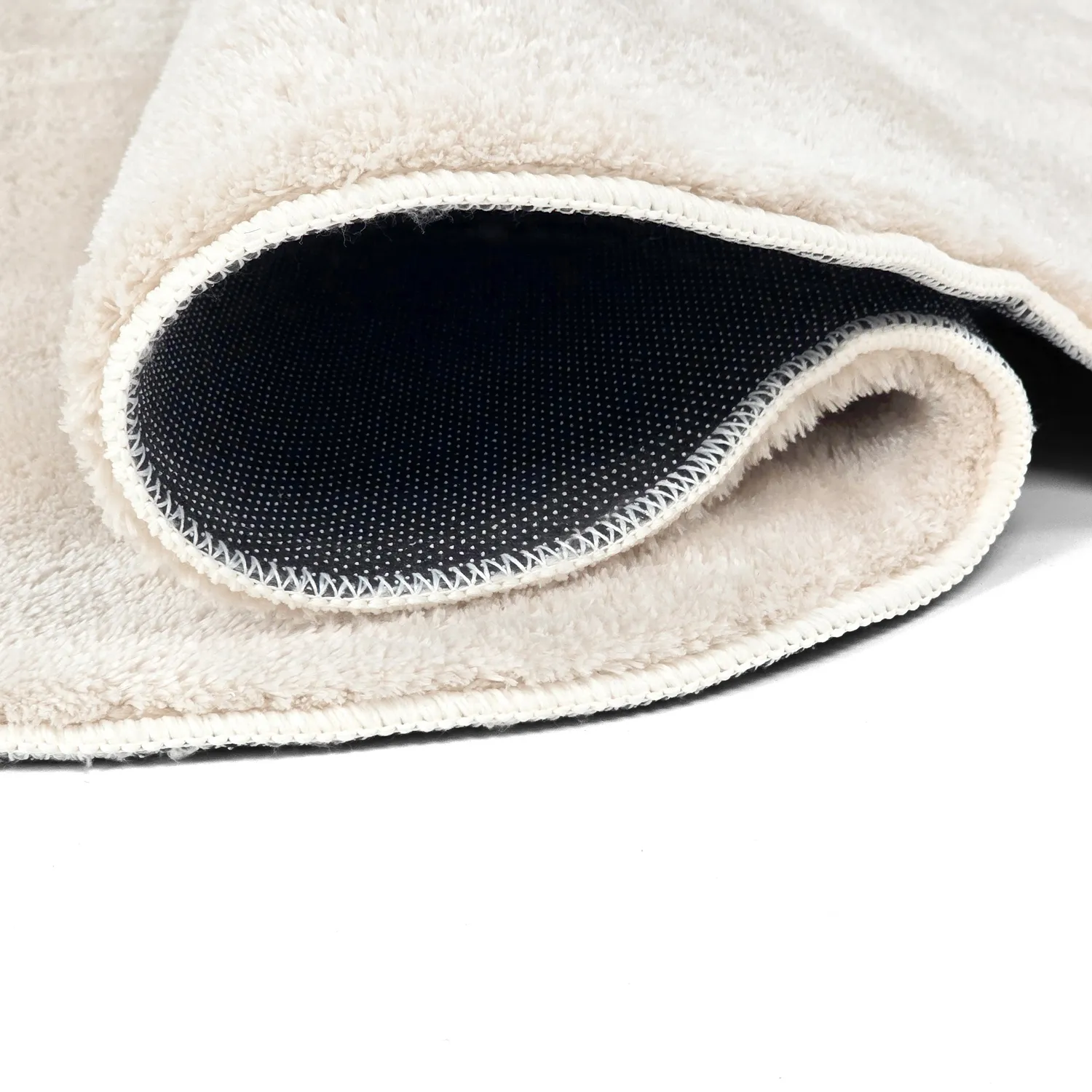 Tapis shaggy ondulé - Aranga Super Soft Fur (beige)