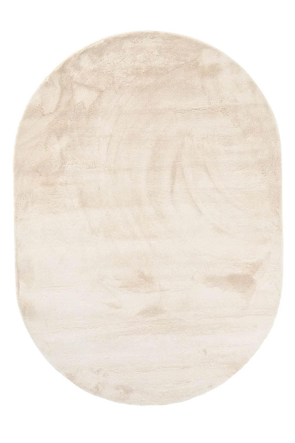 Tapis shaggy ovale - Aranga Super Soft Fur (beige)
