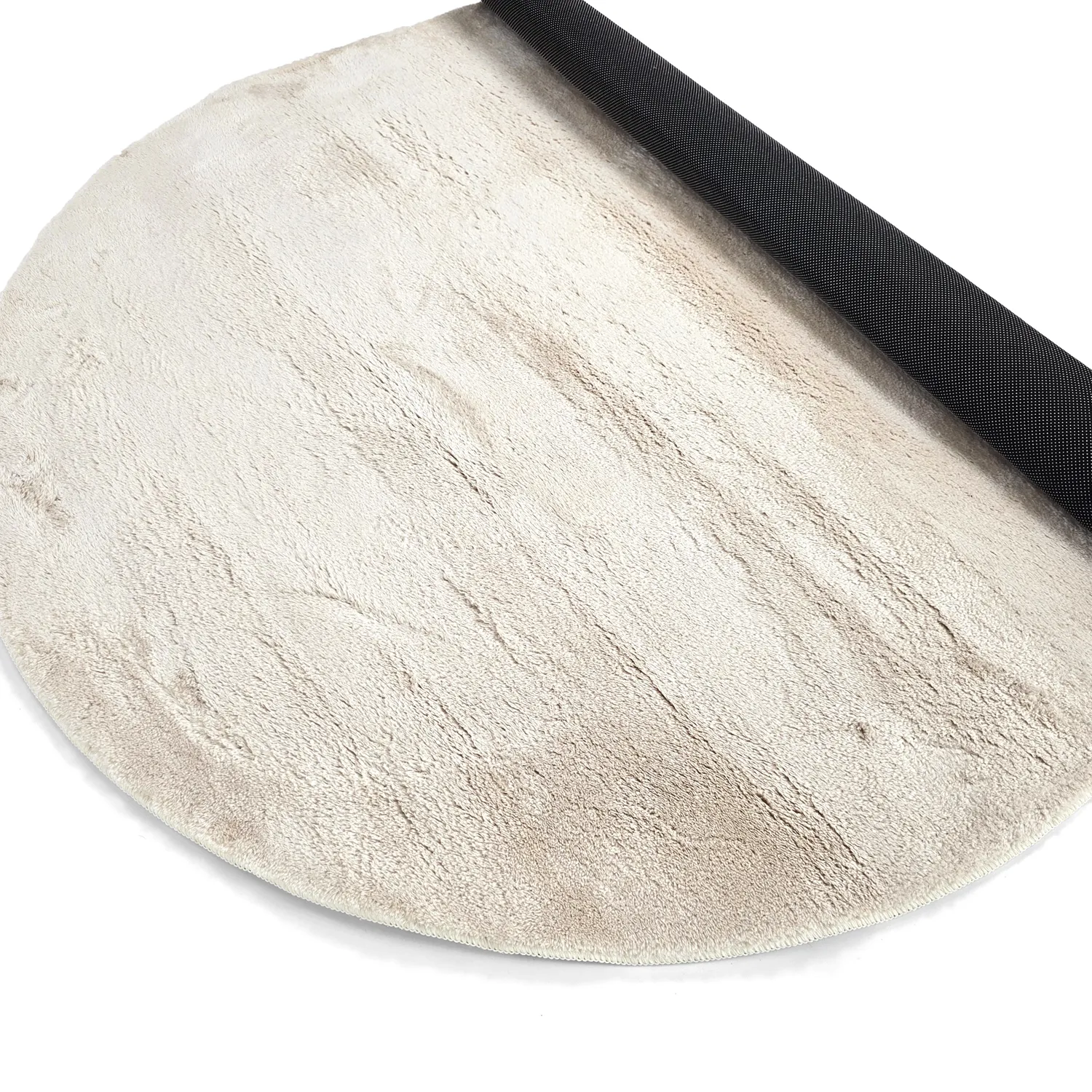 Tapis shaggy ovale - Aranga Super Soft Fur (beige)
